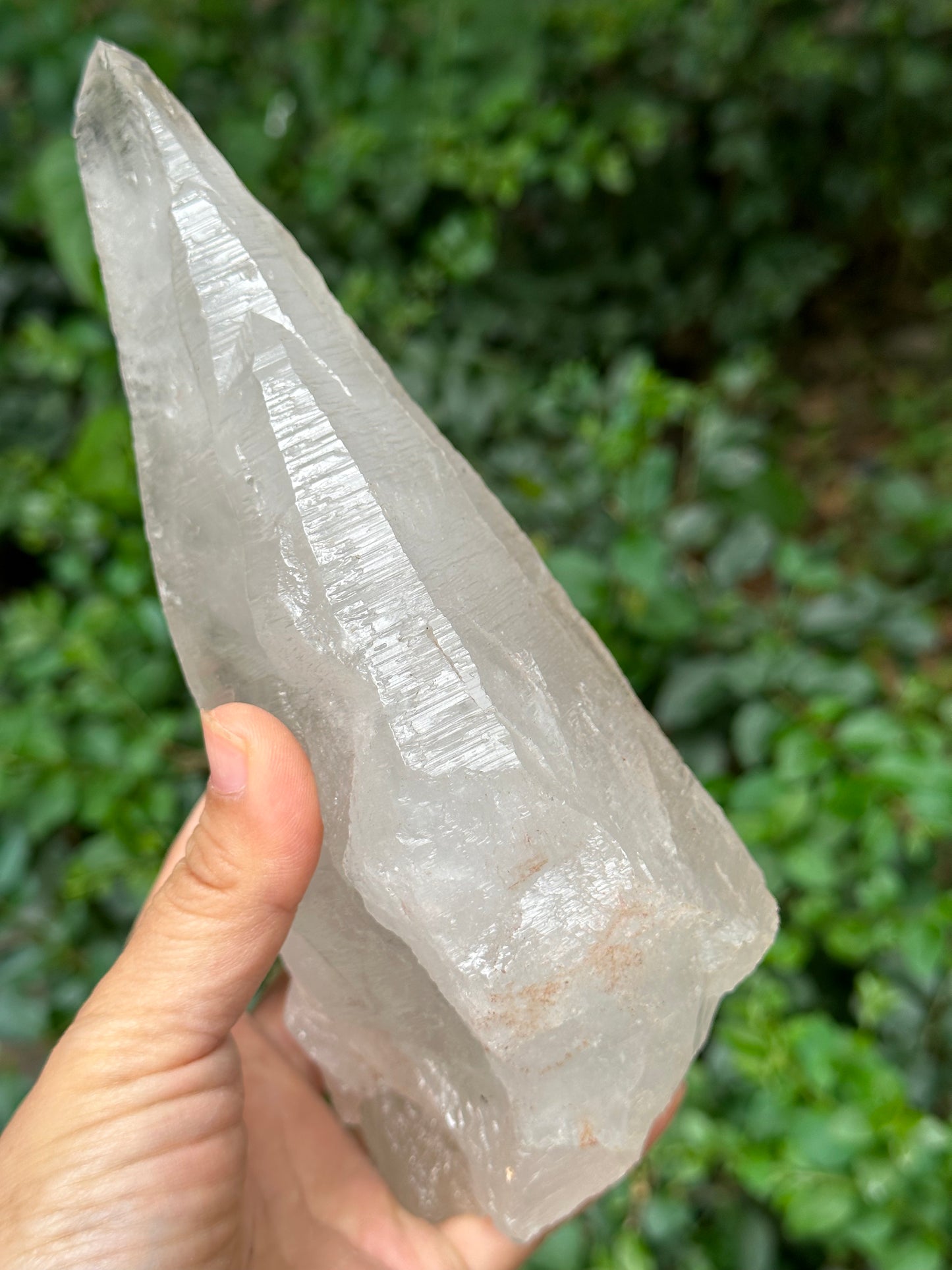 Rare Ice White Himalayan Skeletal Laser Quartz Castle Crystal Cluster/Knife Crystal Point-1125g 194*87*68 mm