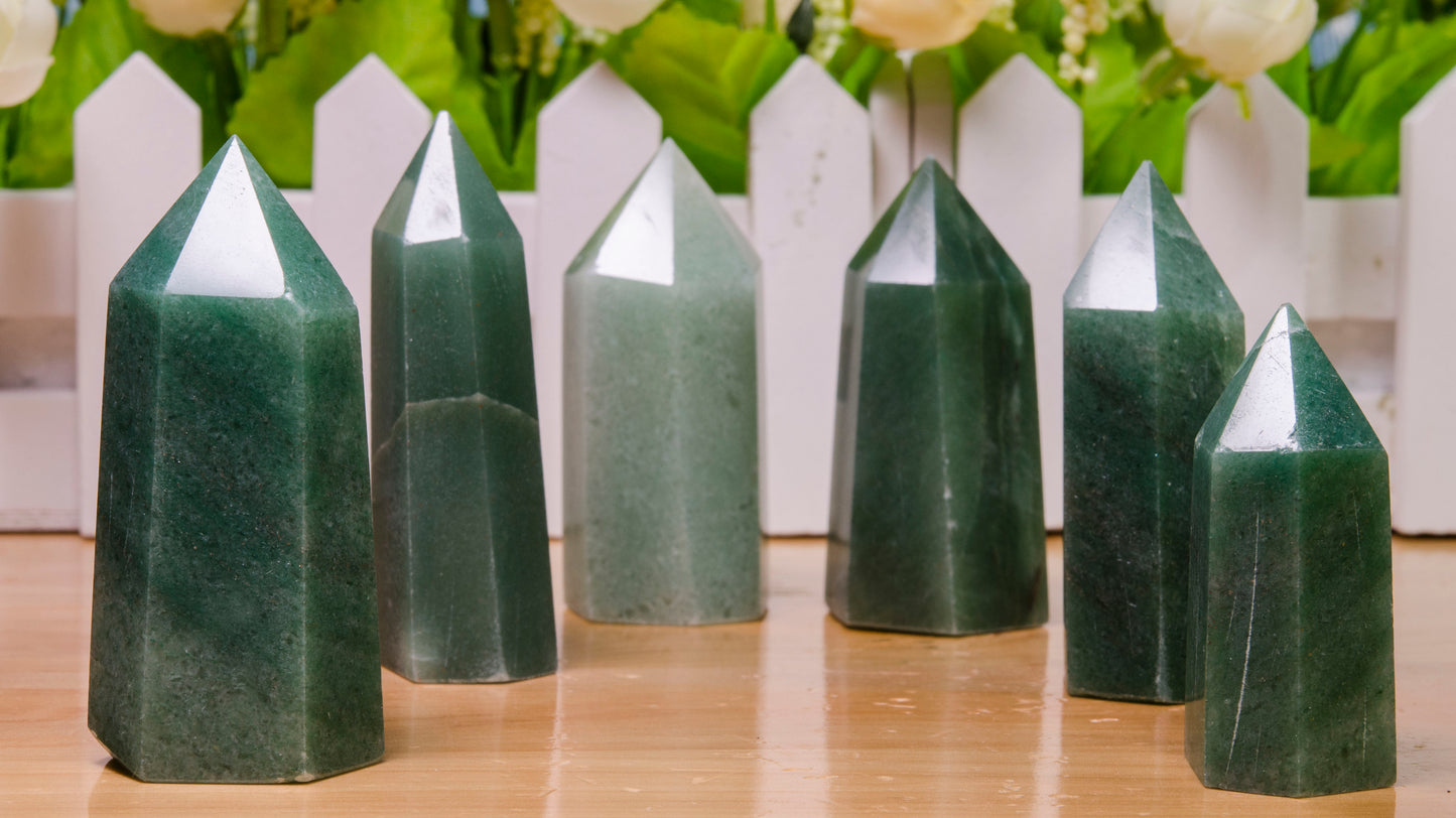 Green Aventurine Towers