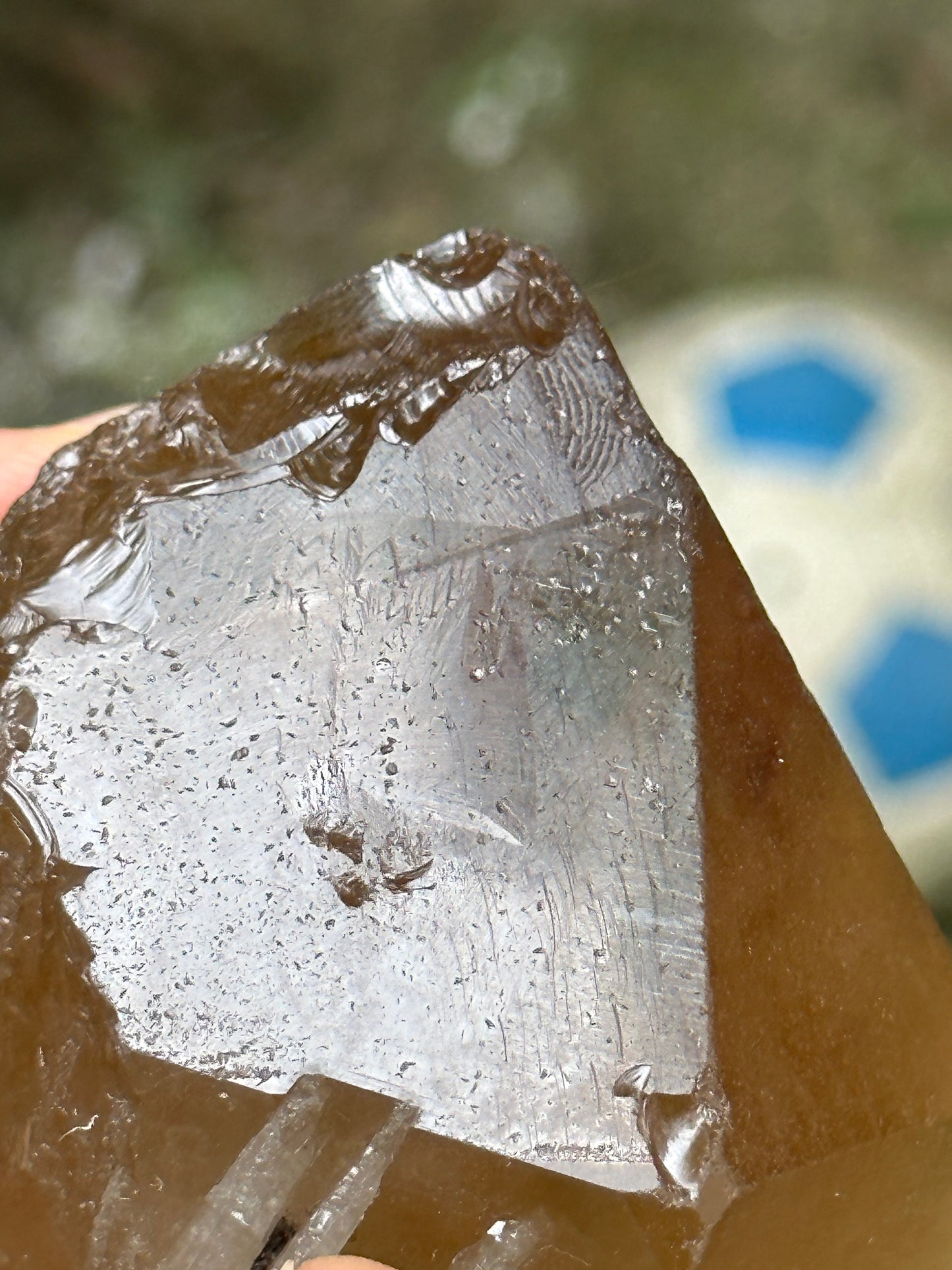 307 g Natural Citrine Record-keeper Quartz Crystal Point