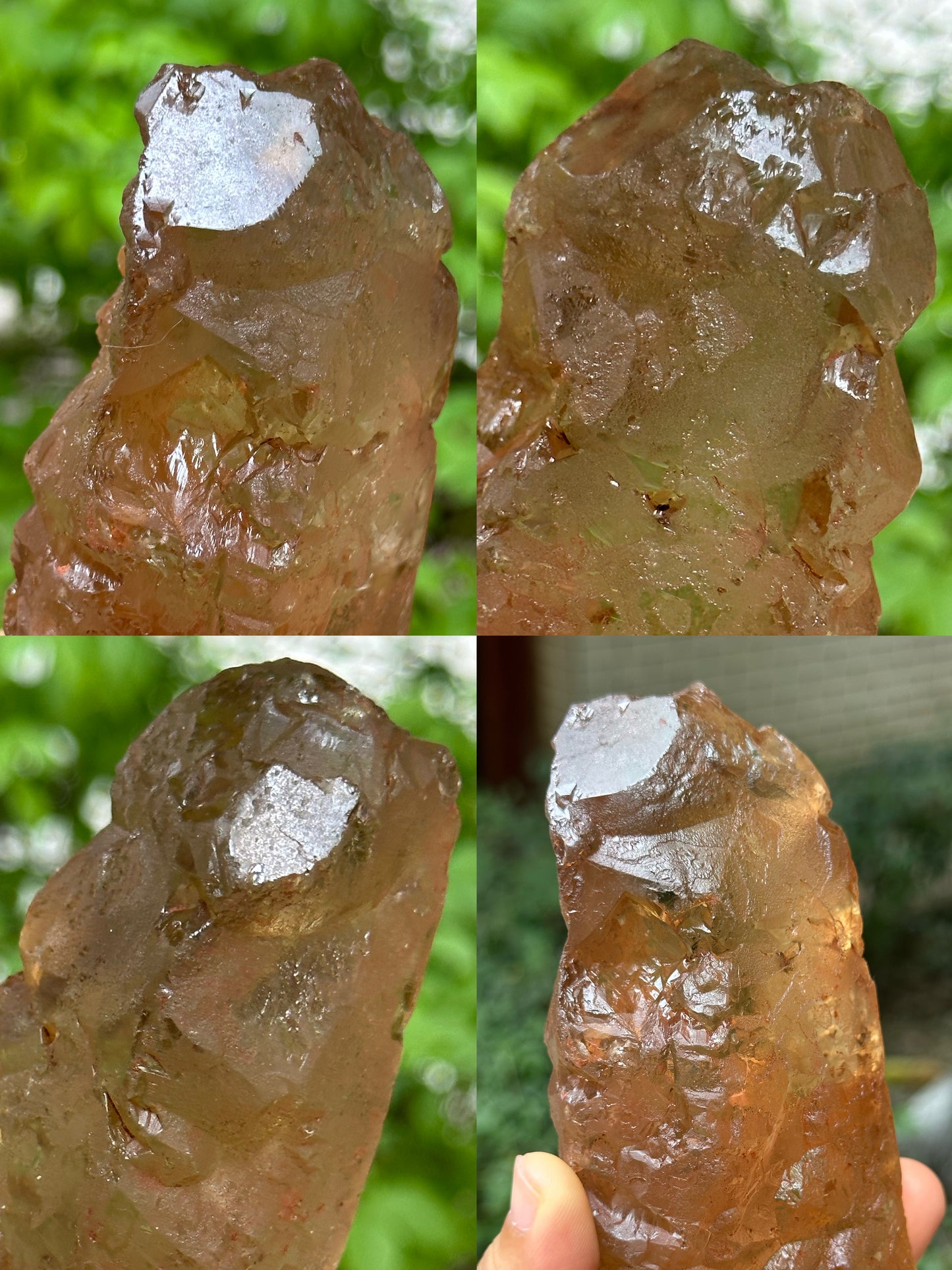 Raw Clear Record-keeper Nirvana Citrine Crystal Point/Energy Quartz/Crystal Healing -115*56*40 mm 410