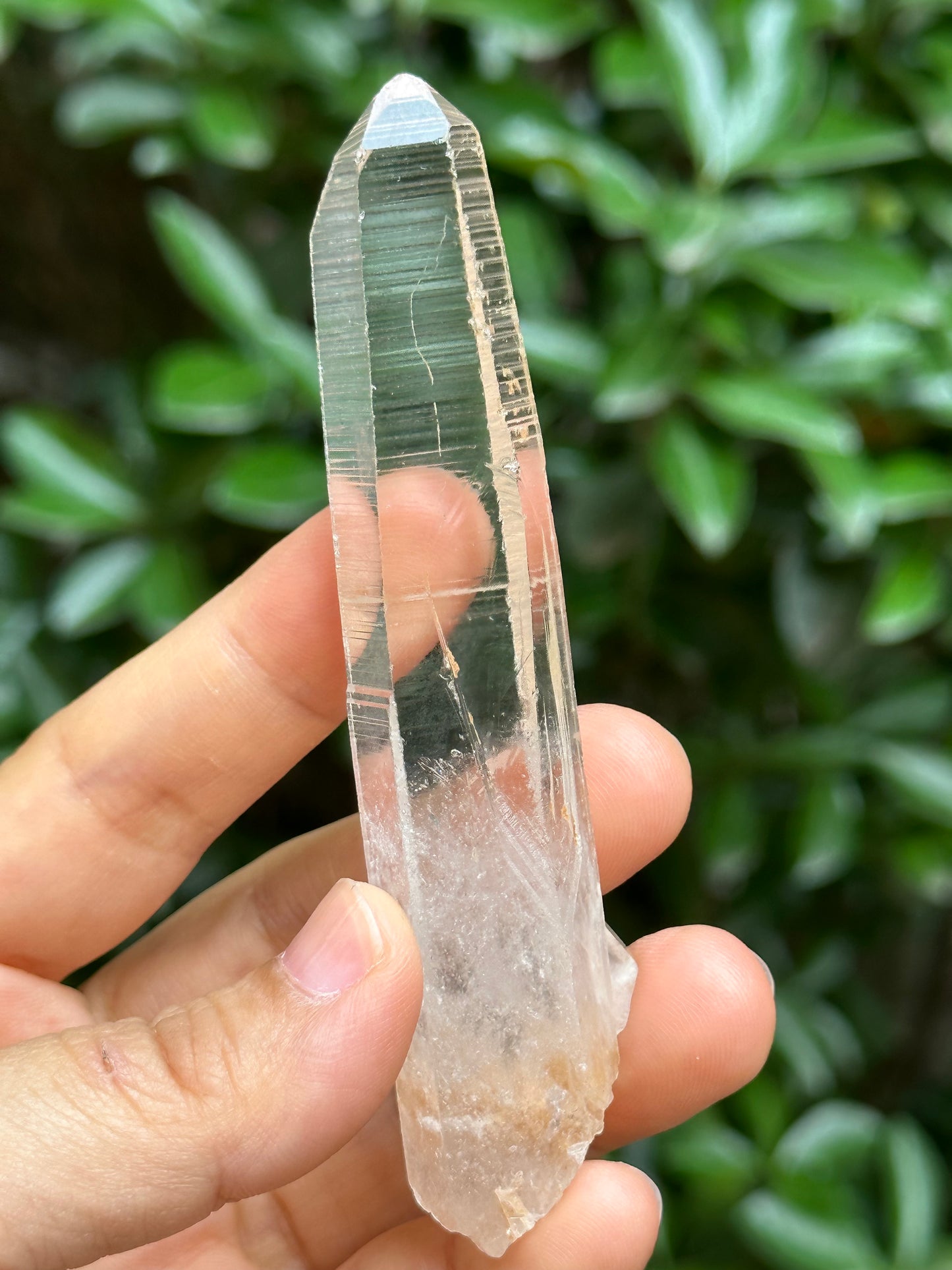 Perfect Clear Himalayan Lemurian Seed Quartz Crystal/Receiver Generator Quartz Crystal-102*19*13 mm  46 g