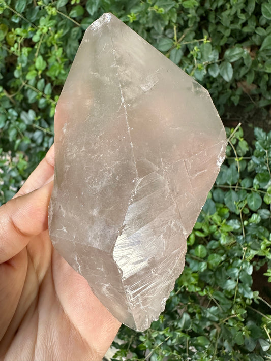 Double Terminated Quartz Crystal Cumberland Quartzoid Tessin Quartz