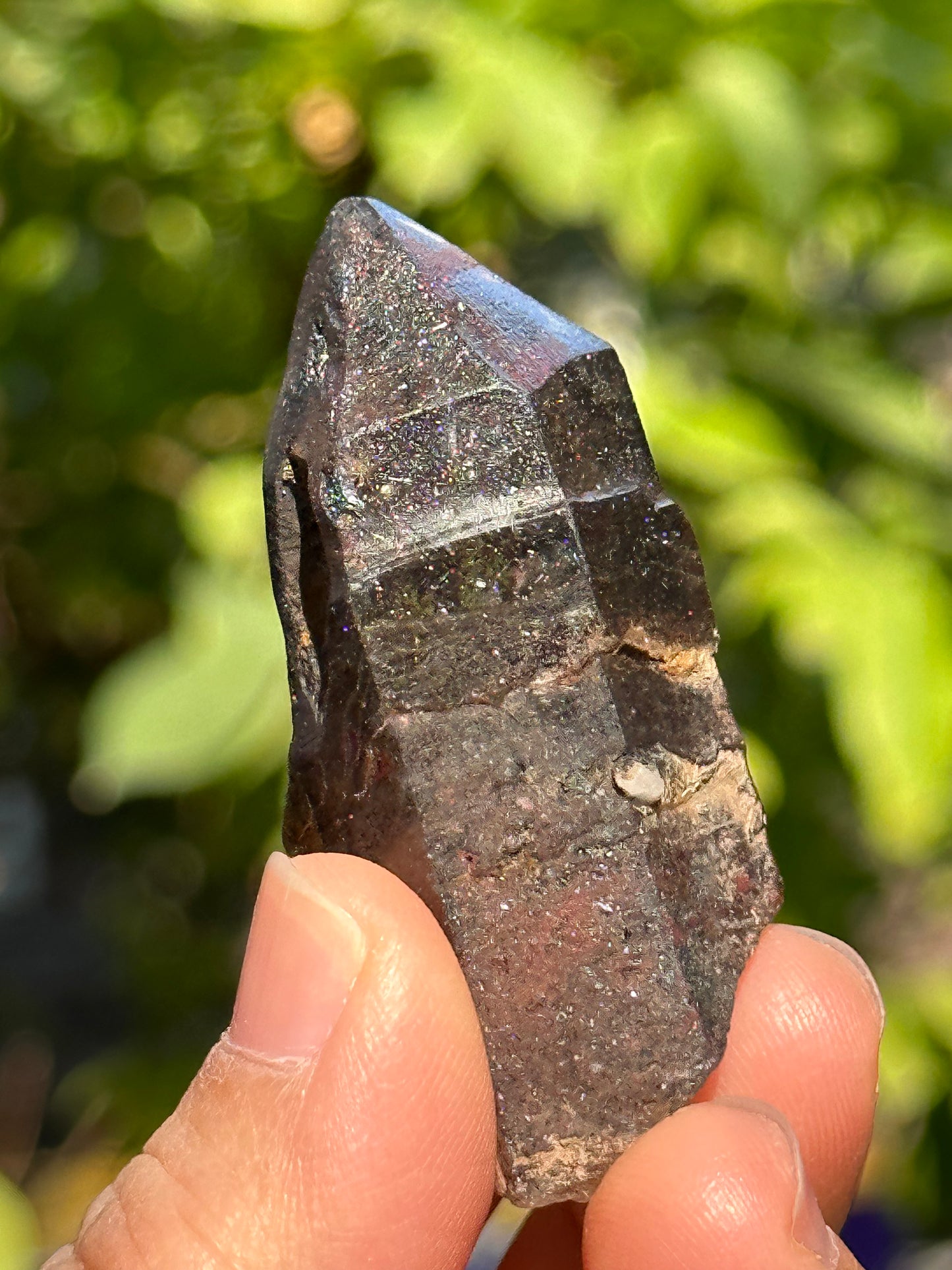 Fenster Super 7 Amethyst Quartz Ancient-Mined Crystal Point Energy Quartz