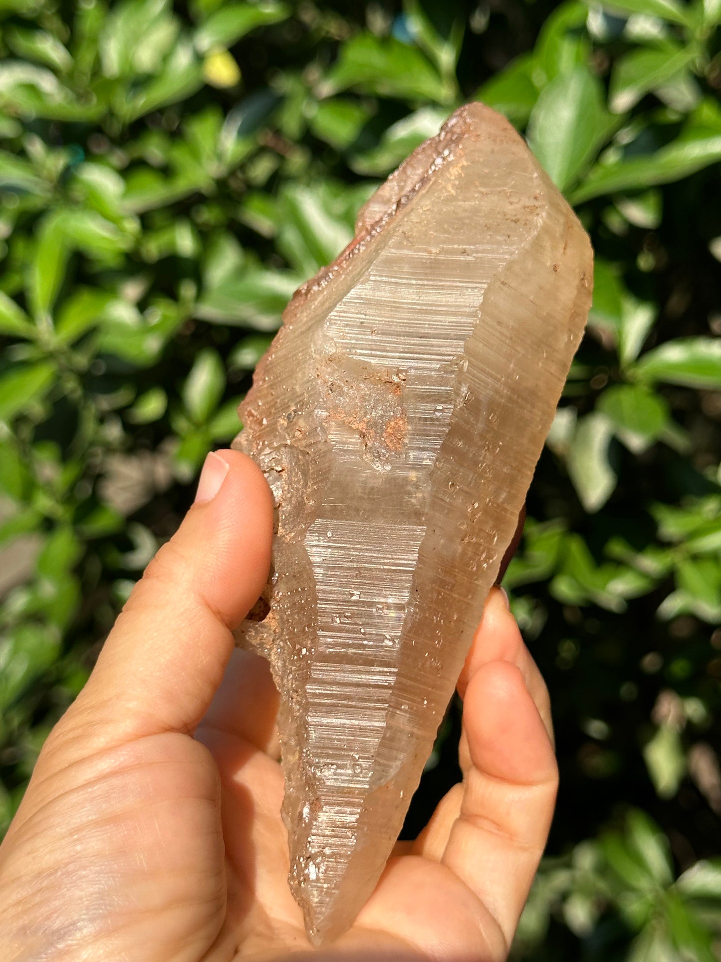 415 g Rare Double Terminated Lemurian Quartz Nirvana Crystal,Meditation,Energy Crystal