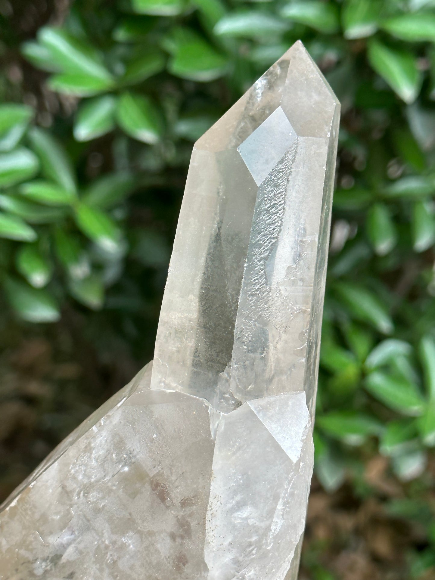 3.26 lbs Rare Himalayan Castle Quartz Starbrary Crystal Point/Rainbow Time Links Crystal/Reiki/Chakra/Healing Stone/Meditation/Special Gift-1466g