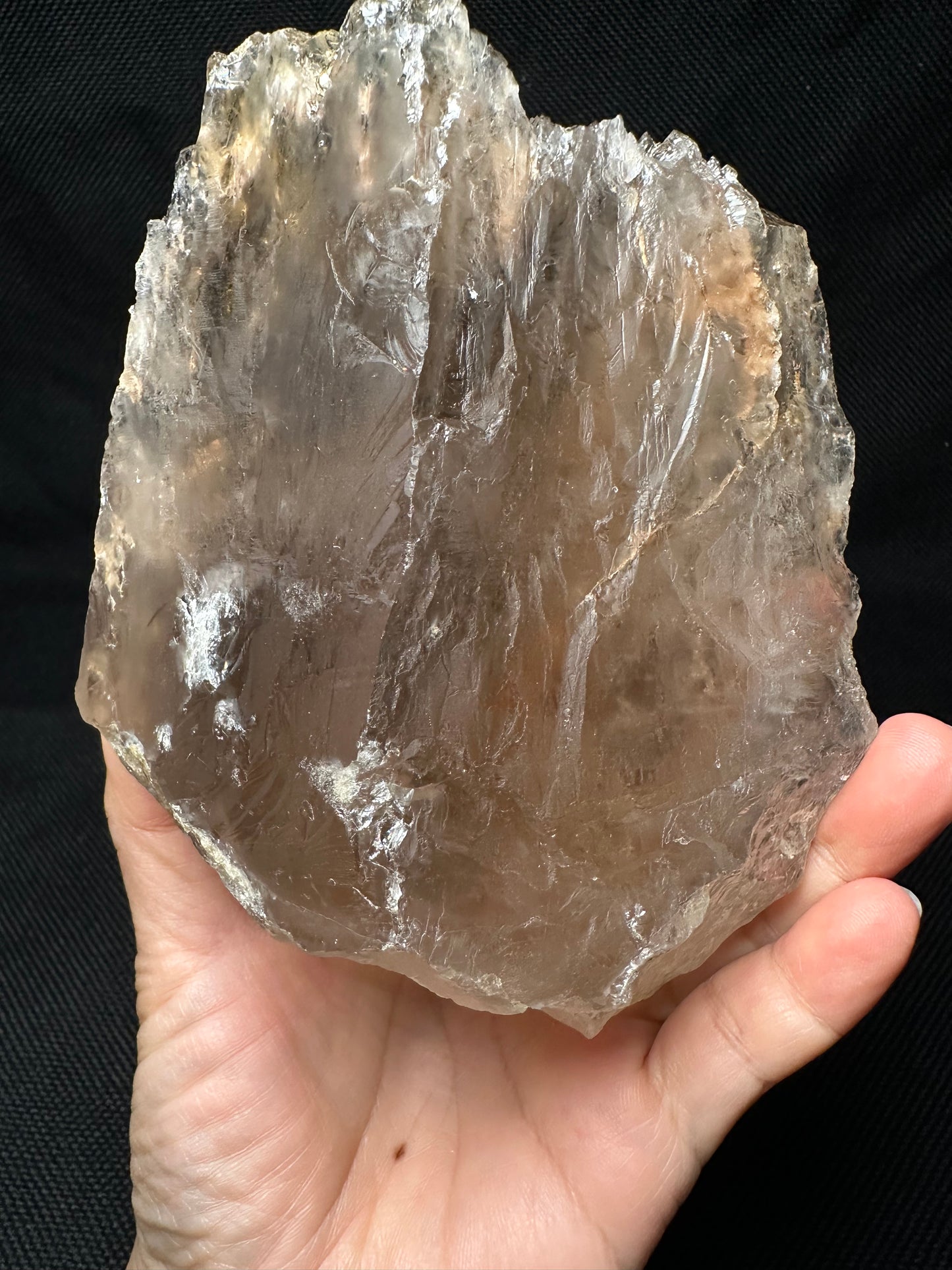 Rare Clear Nirvana Quartz Crystal Ice Crystal Rock