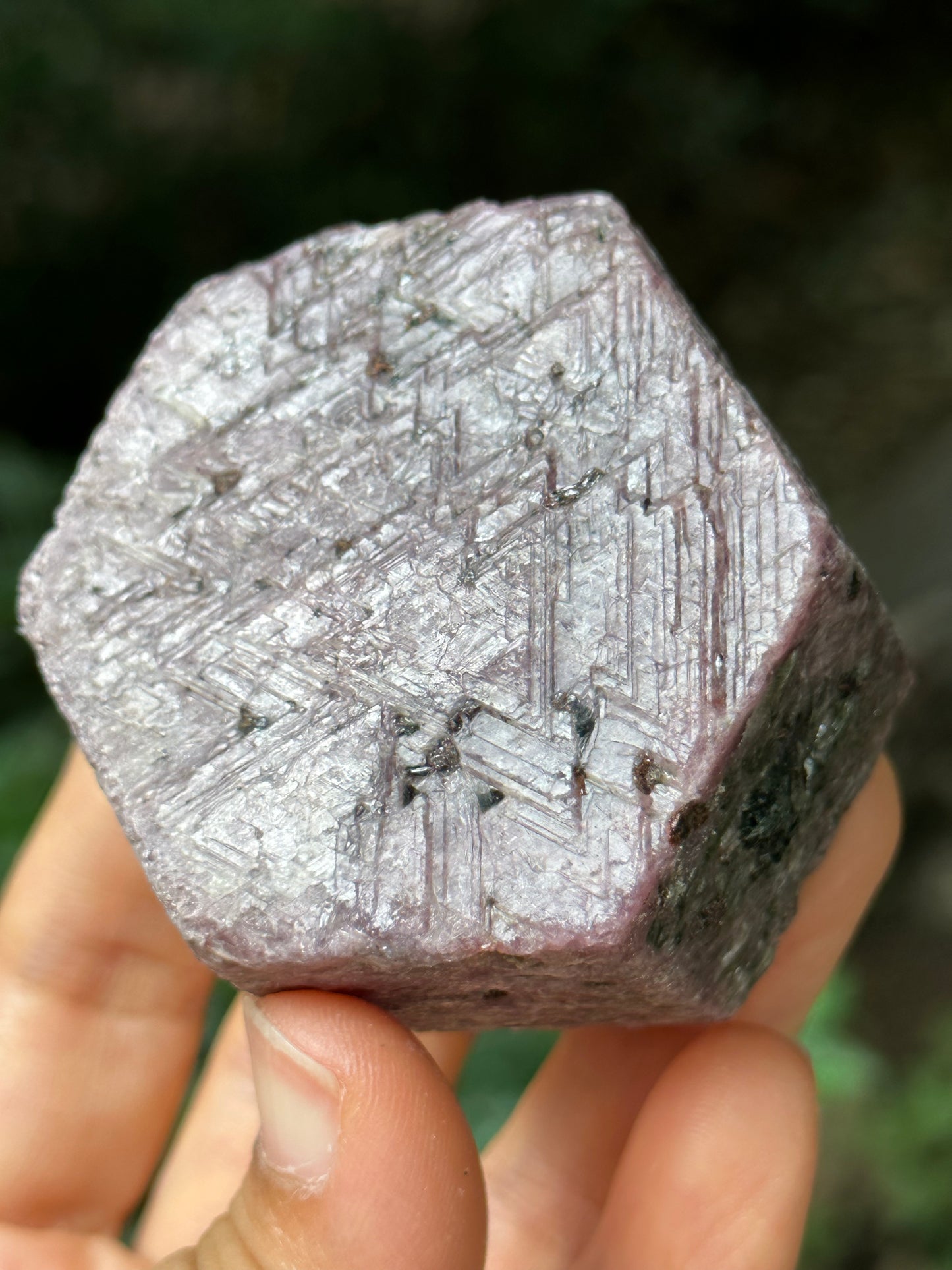 Natural Raw Red Ruby with Record-keeper Marks/Hexagonal Prism Ruby Crystal/Mineral Specimen/Rough Ruby Gemstone/Collection of stones--268 g