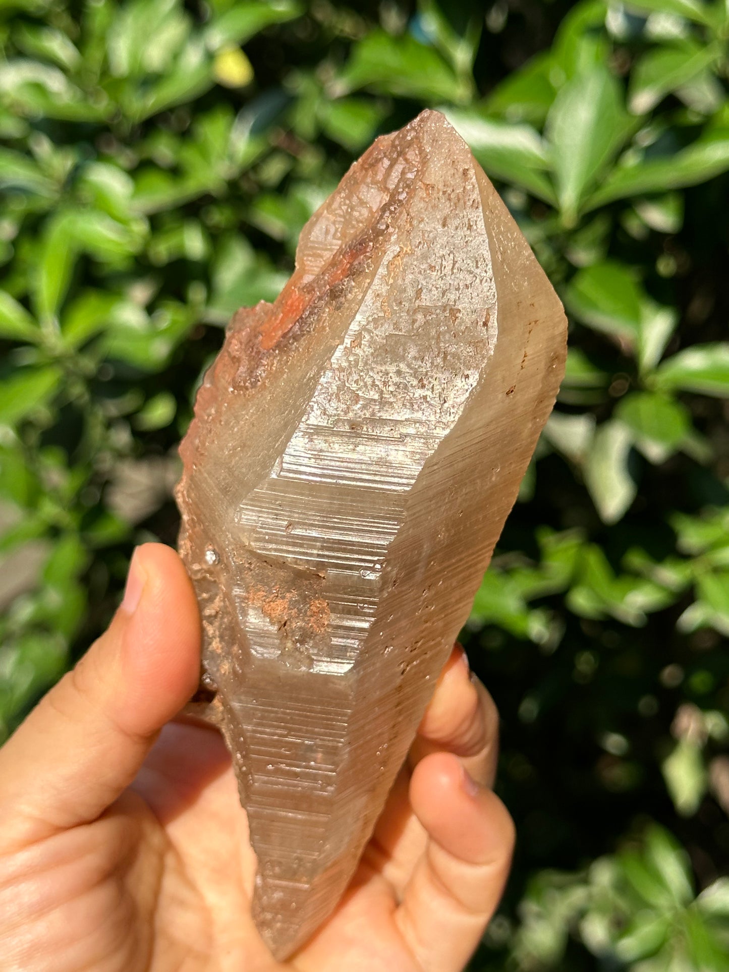 415 g Rare Double Terminated Lemurian Quartz Nirvana Crystal,Meditation,Energy Crystal