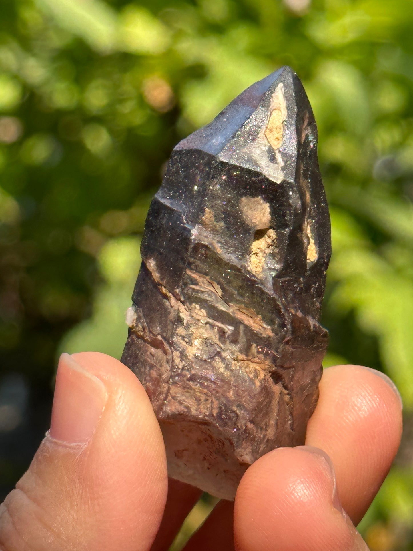 Fenster Super 7 Amethyst Quartz Ancient-Mined Crystal Point Energy Quartz