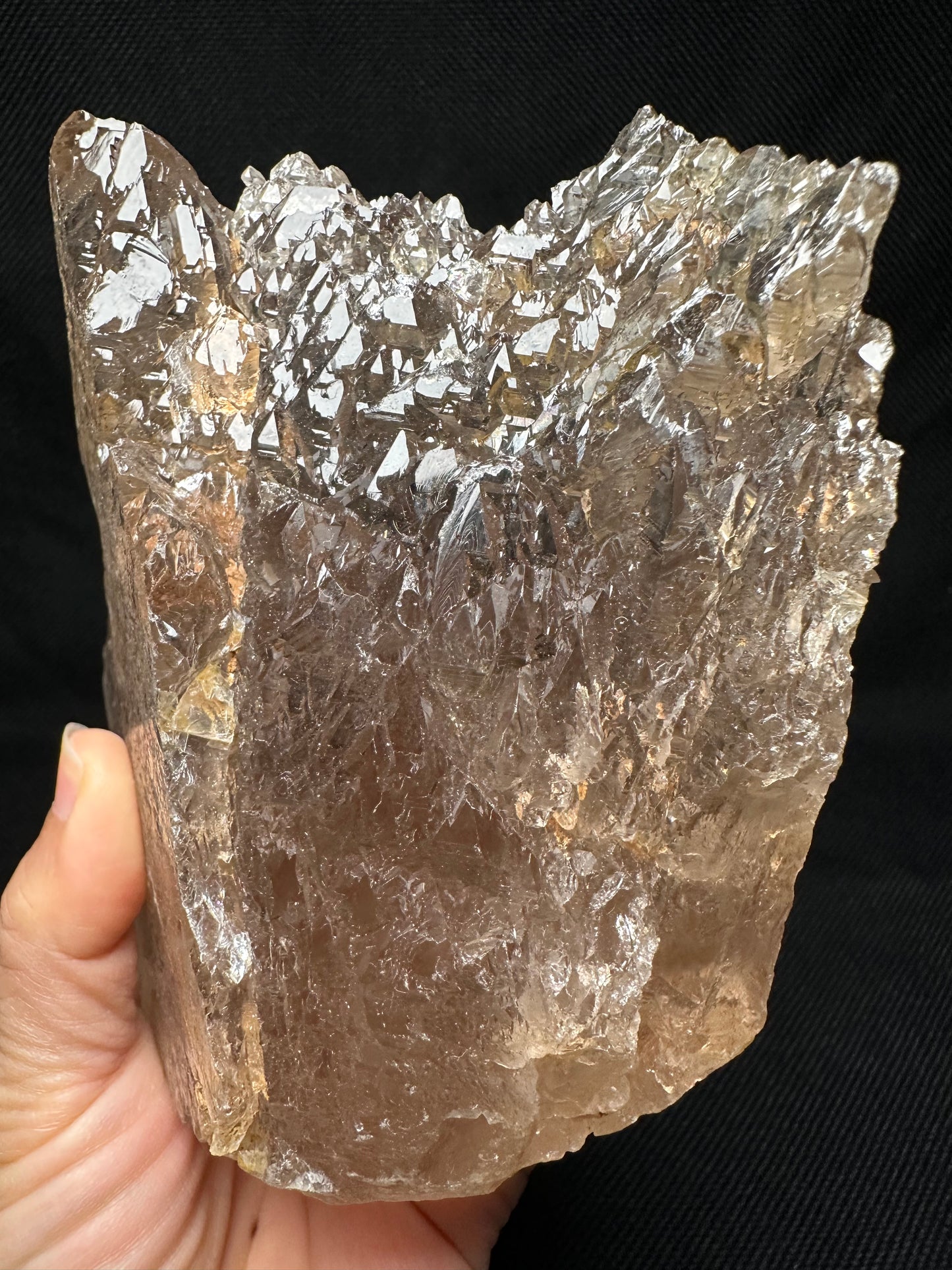 Rare Clear Nirvana Quartz Crystal Ice Crystal Rock