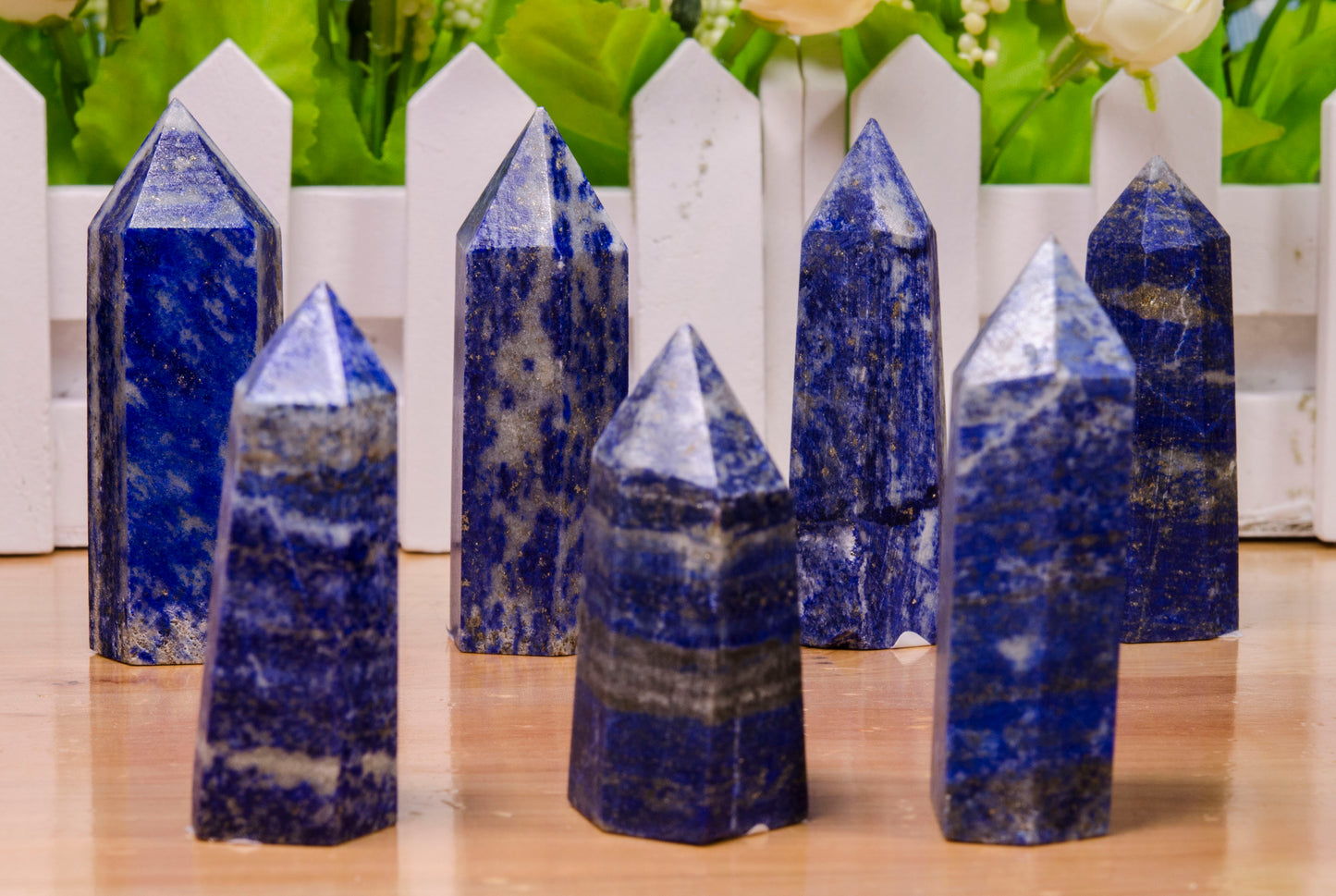 Lapis Lazuli Stone Point Towers