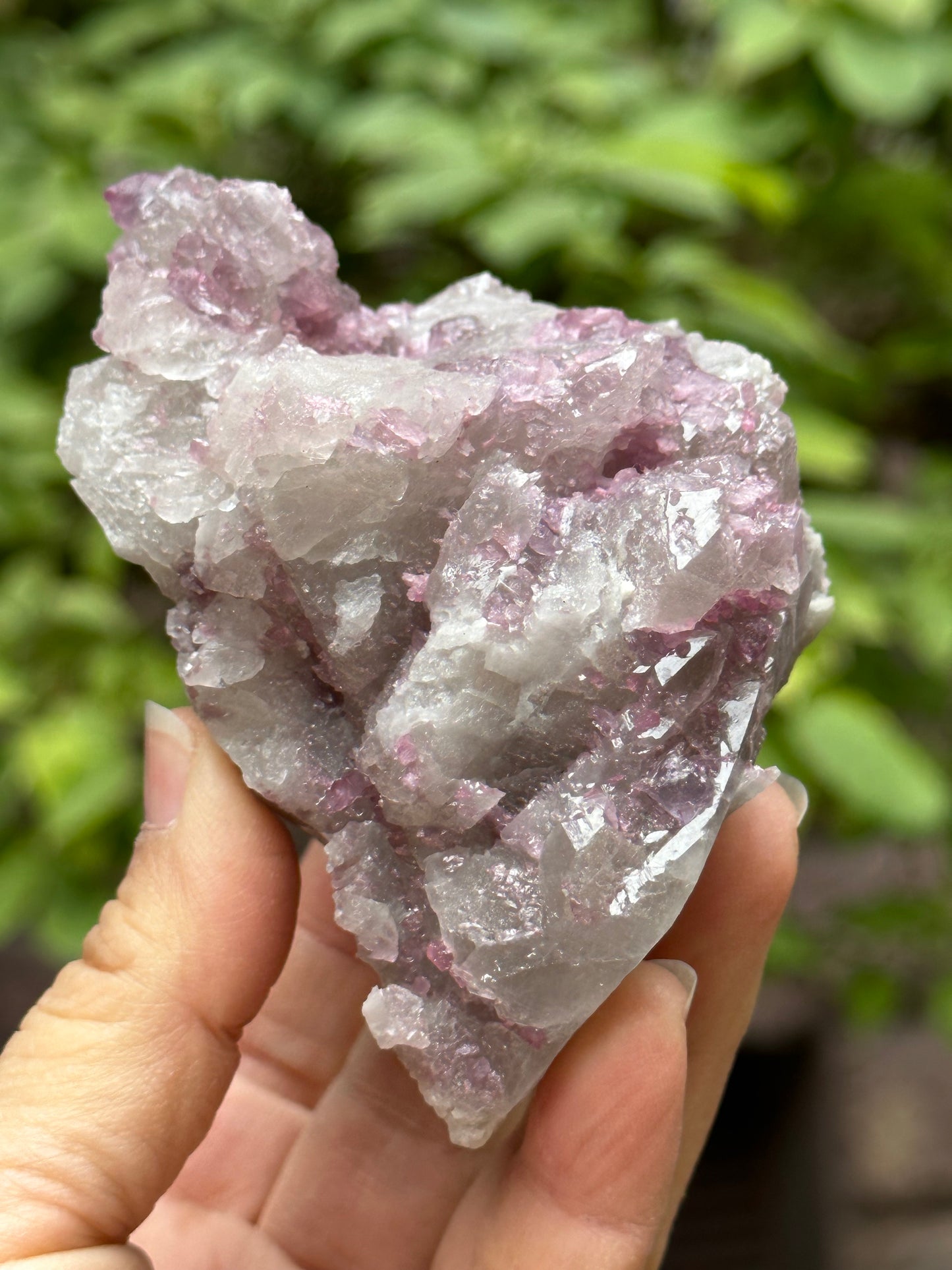 Rare Raw Pink Tourmaline Grow with Citrine Quartz Crystal Stone/Rough Watermelon Tourmaline Specimen/Collection-91*64*56 mm 331 g