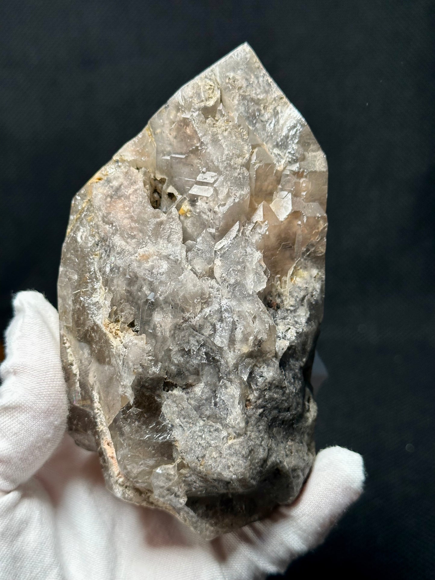 Rare Star Rutile Quartz Crystal Point