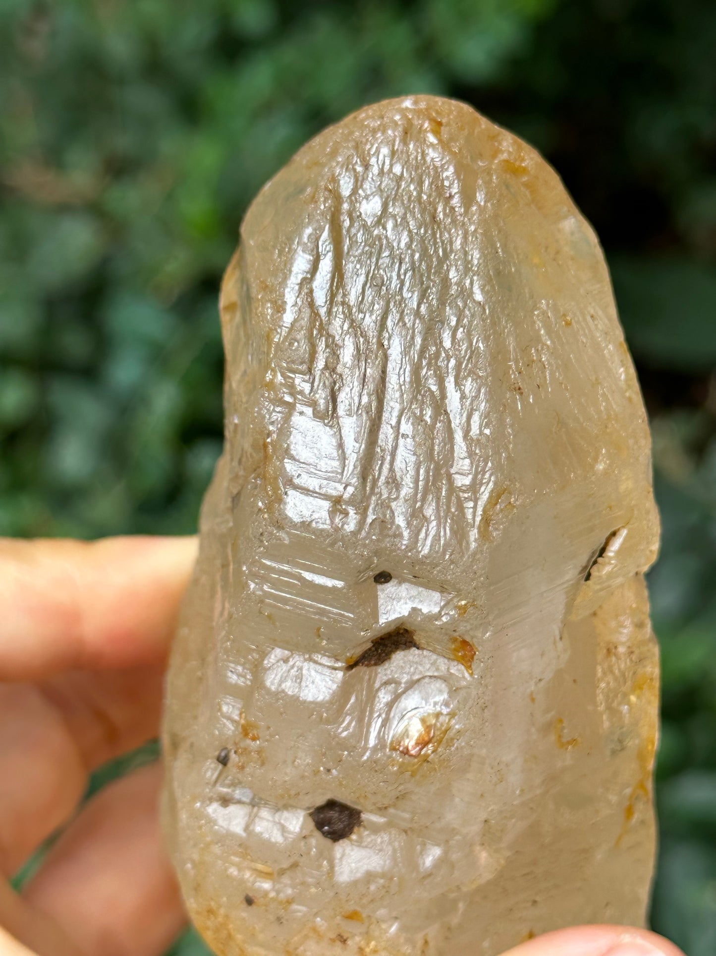 536 g Clear River Tumbled Nirvana Key Quartz Crystals Energy Crystal