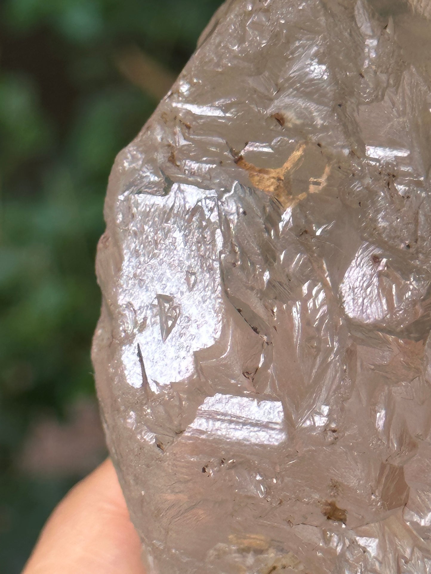 Rare Record-keeper Himalayan Nirvana Double Terminated Crystal Quartz Point/Self-healed Clear Quartz from Tibet-123*79*63 mm 592 g