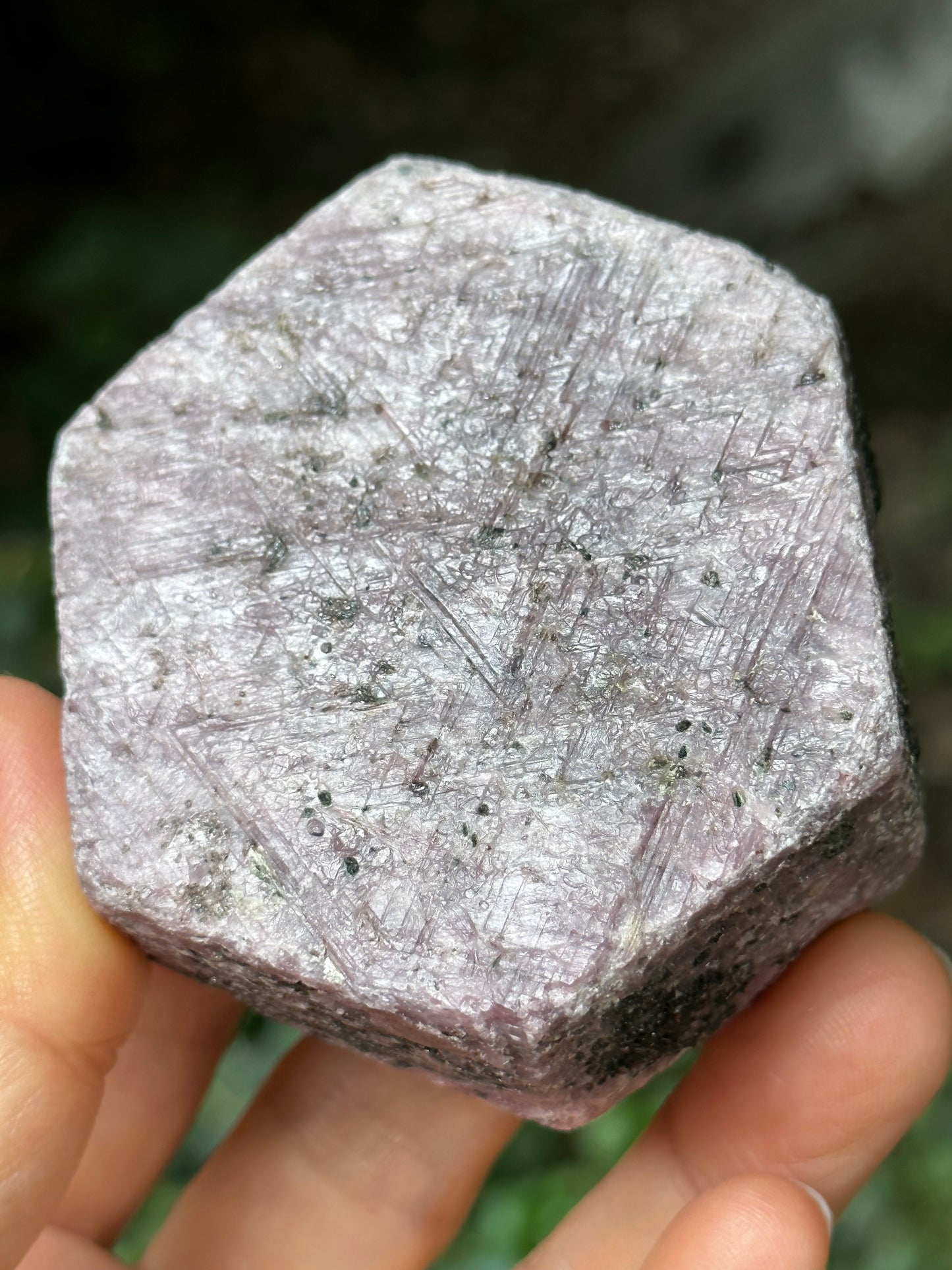 Natural Raw Red Ruby with Record-keeper Marks/Hexagonal Prism Ruby Crystal/Mineral Specimen/Rough Ruby Gemstone/Collection of stones--313 g