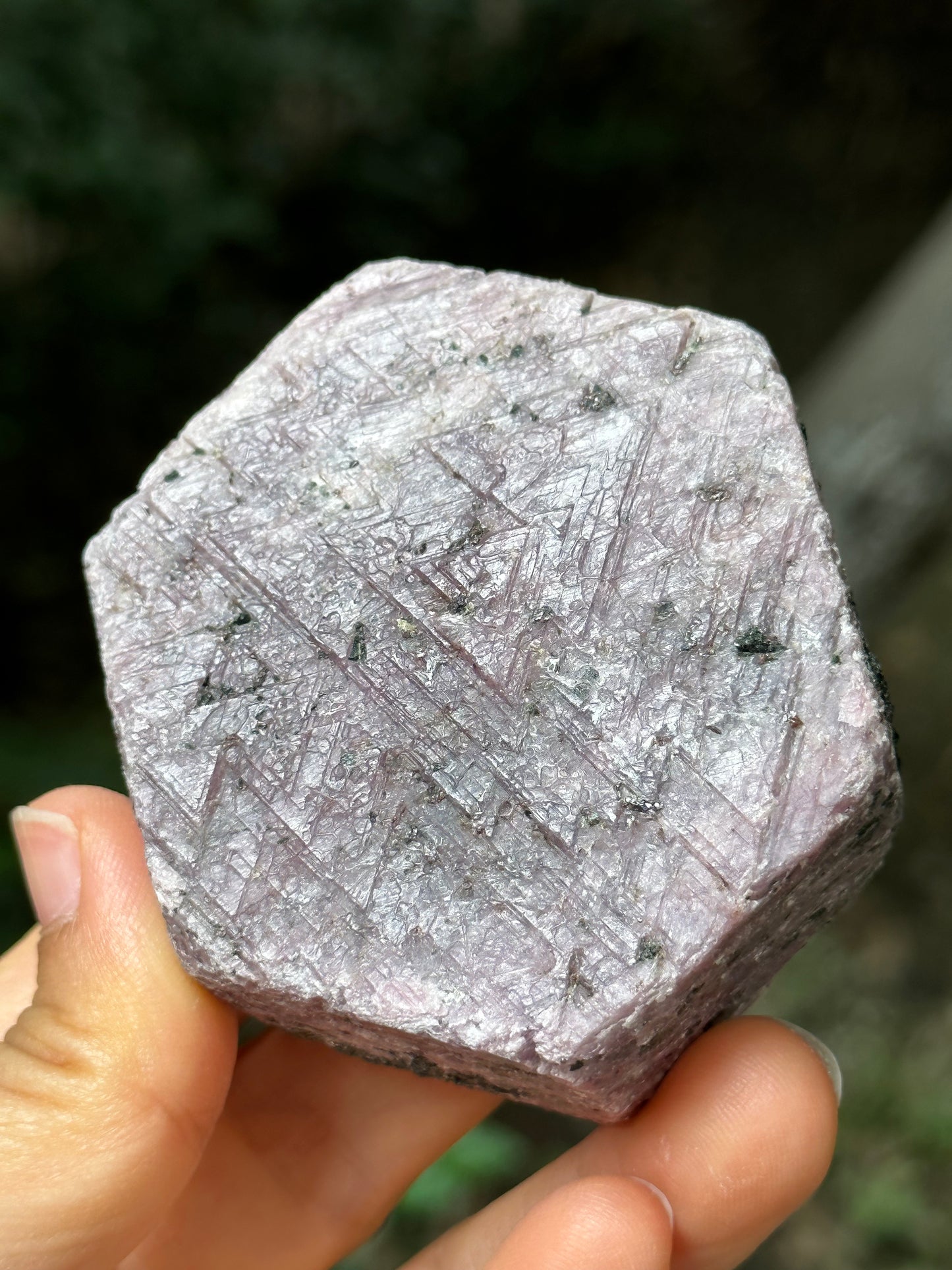 Natural Raw Red Ruby with Record-keeper Marks/Hexagonal Prism Ruby Crystal/Mineral Specimen/Rough Ruby Gemstone/Collection of stones--313 g