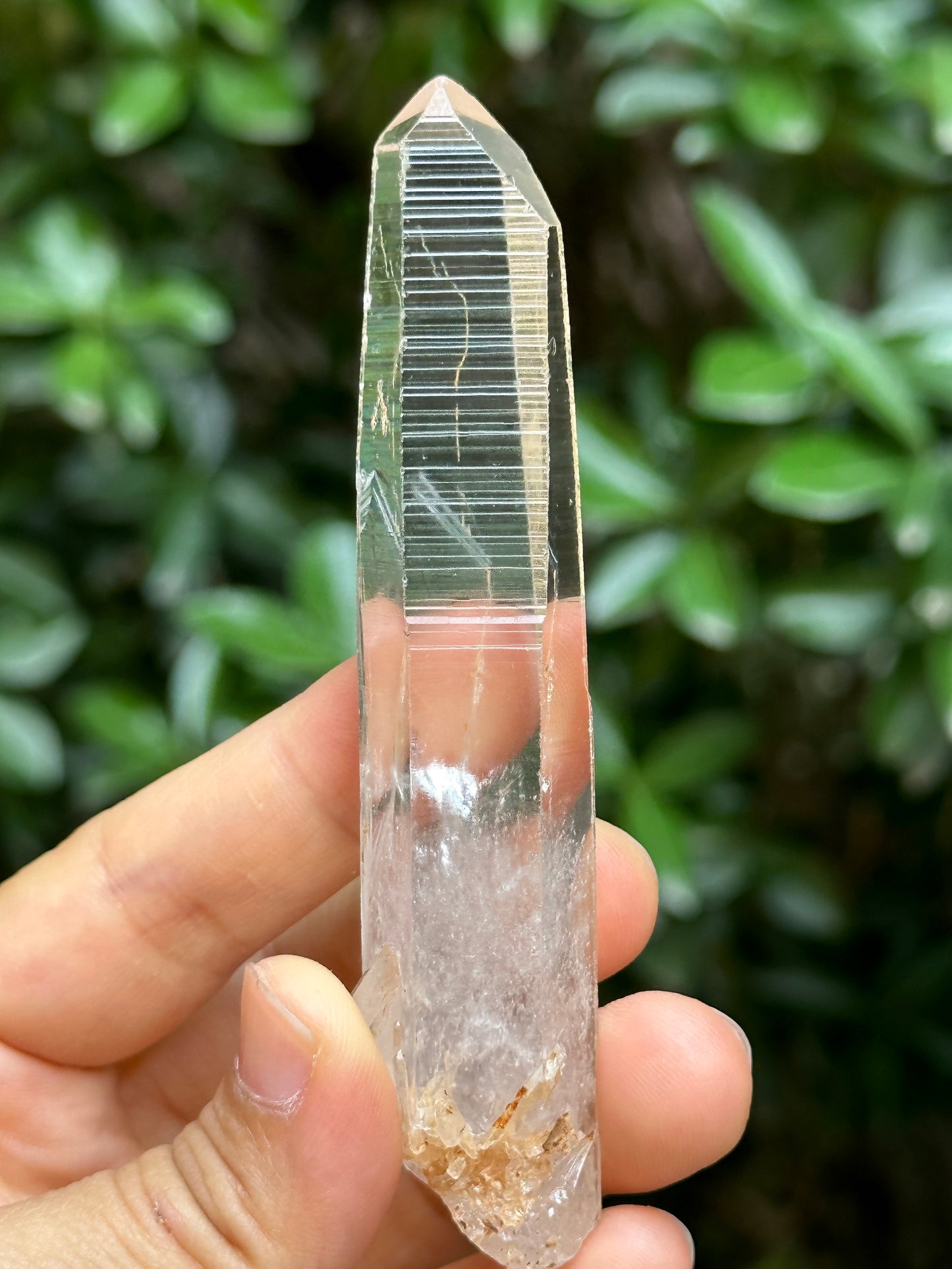 Perfect Clear Himalayan Lemurian Seed Quartz Crystal/Receiver Generator Quartz Crystal-102*19*13 mm  46 g