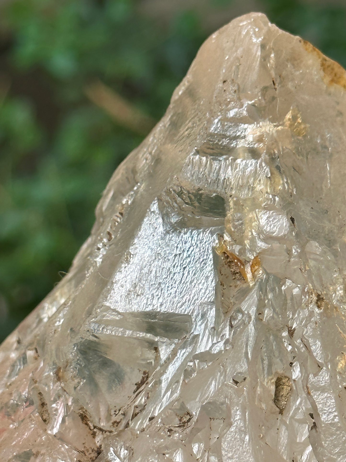 Rare Record-keeper Himalayan Nirvana Double Terminated Crystal Quartz Point/Self-healed Clear Quartz from Tibet-123*79*63 mm 592 g