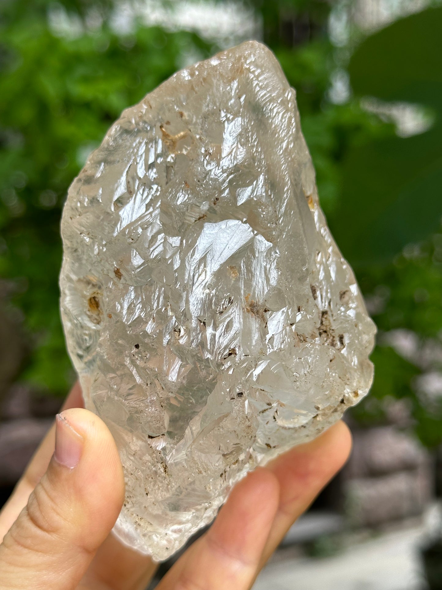 Rare Record-keeper Himalayan Nirvana Double Terminated Crystal Quartz Point/Self-healed Clear Quartz from Tibet-123*79*63 mm 592 g