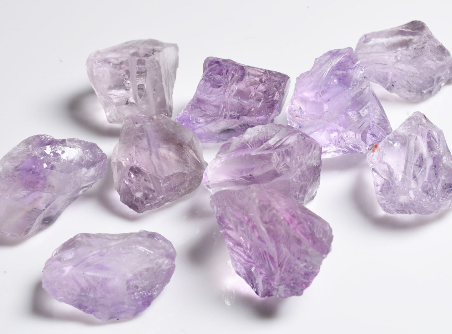 Pure Amethyst gravel-drilled/ Natural Amethyst Chunks / Rough Amethyst points/Quartz Nugget-15-20mm-1point