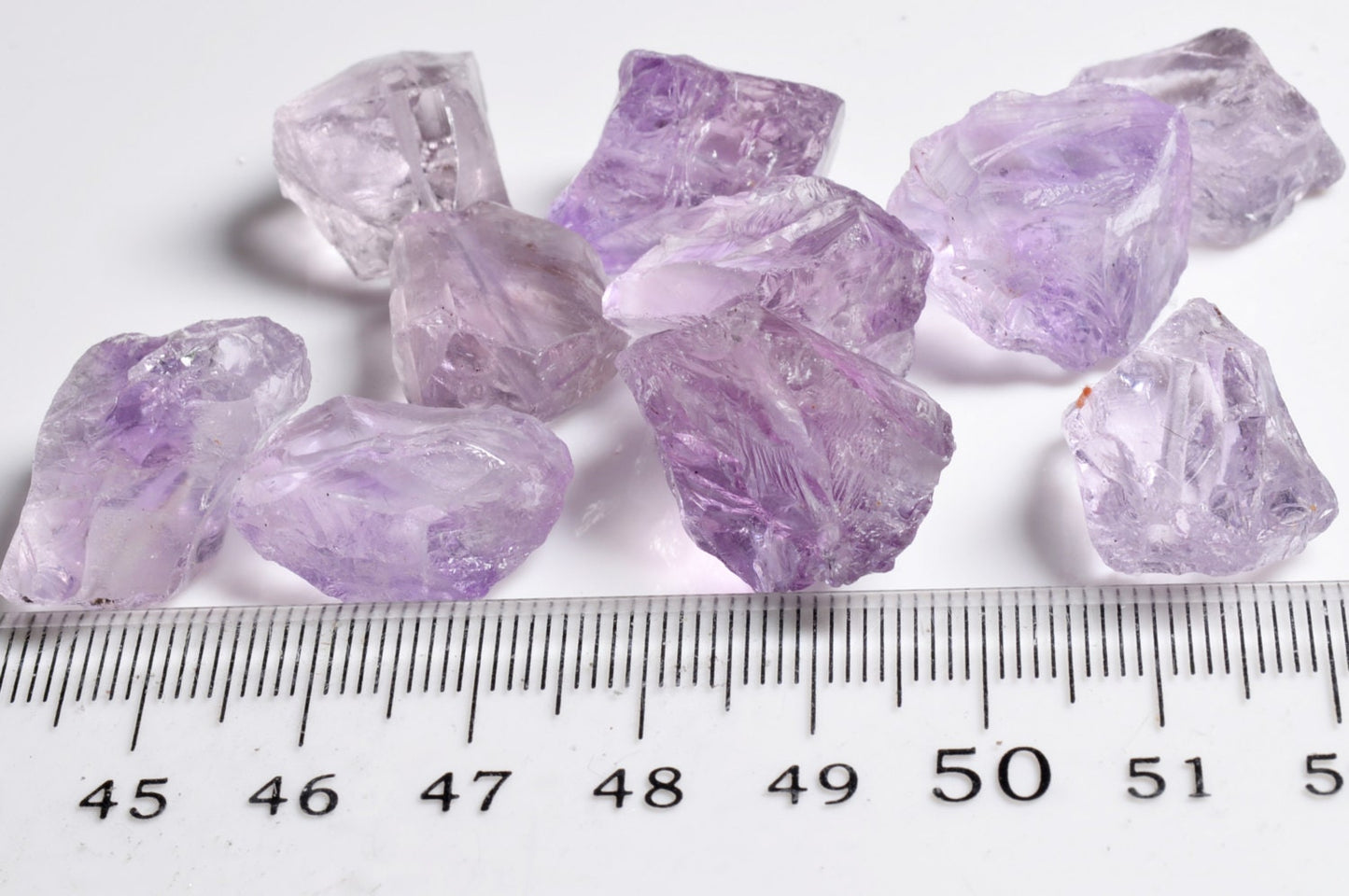 Pure Amethyst gravel-drilled/ Natural Amethyst Chunks / Rough Amethyst points/Quartz Nugget-15-20mm-1point