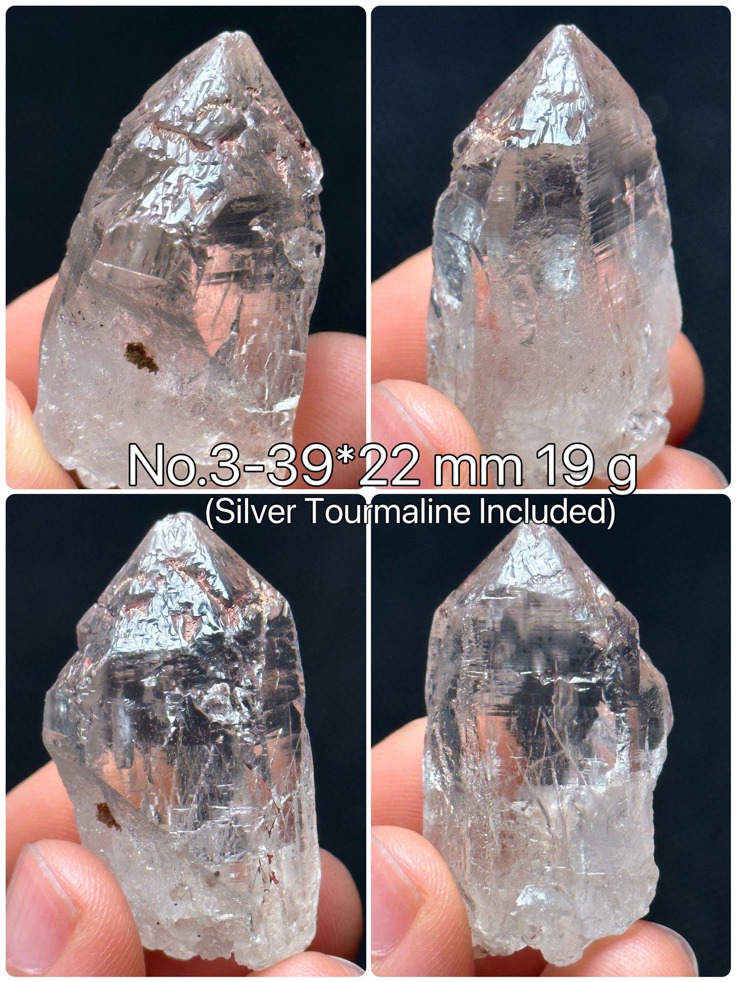 You Pick!Clear Himalayan Nirvana Record-keeper Quartz Crystal Point for Jewelry Making,Natural Crystal Beads--undrilled,Mediation,Zen,Reiki