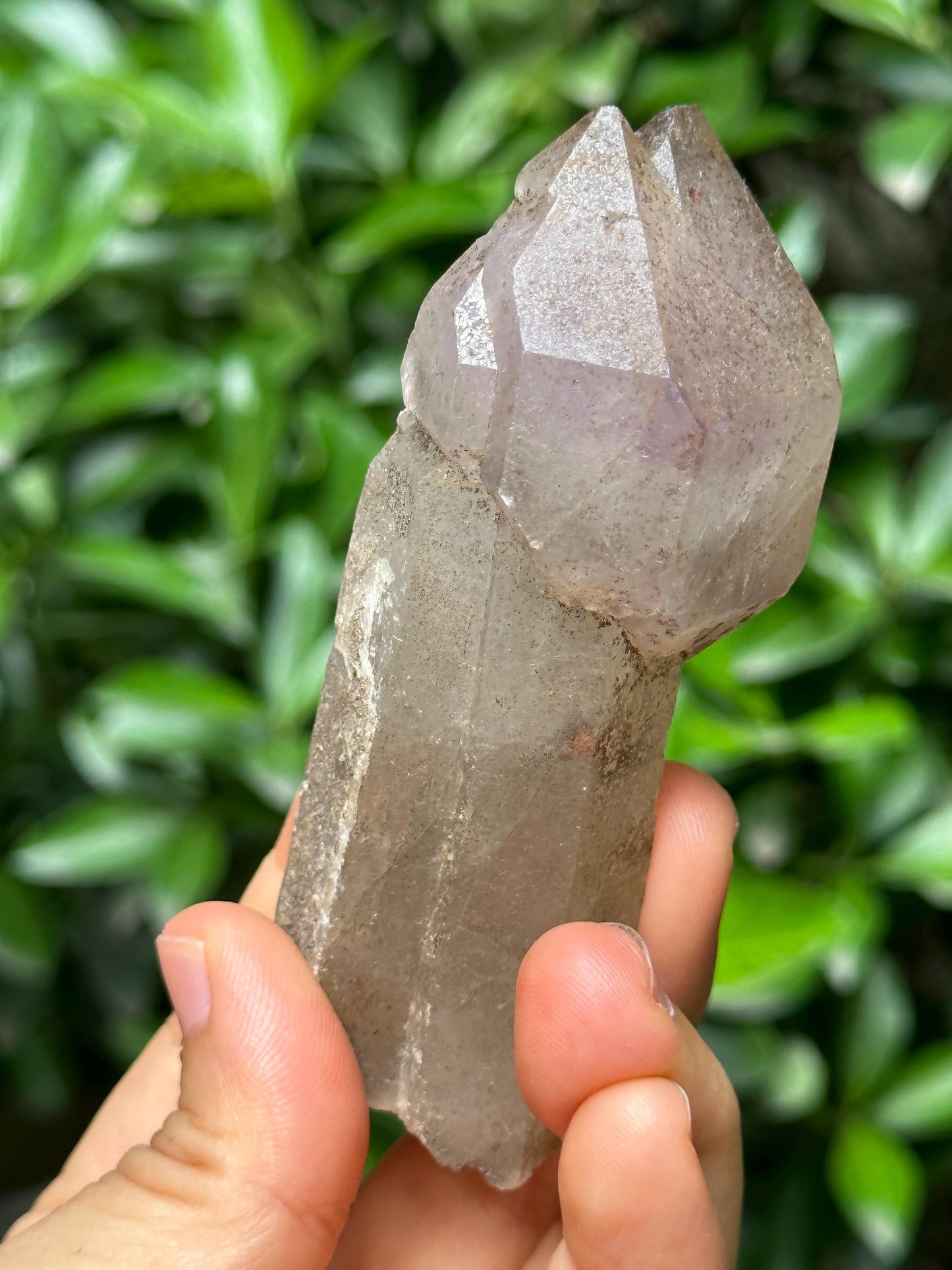 Scepter Amethyst Quartz Crystal/Energy Quartz/Meditation/Healing Crystal/Crystal Wand-115 g