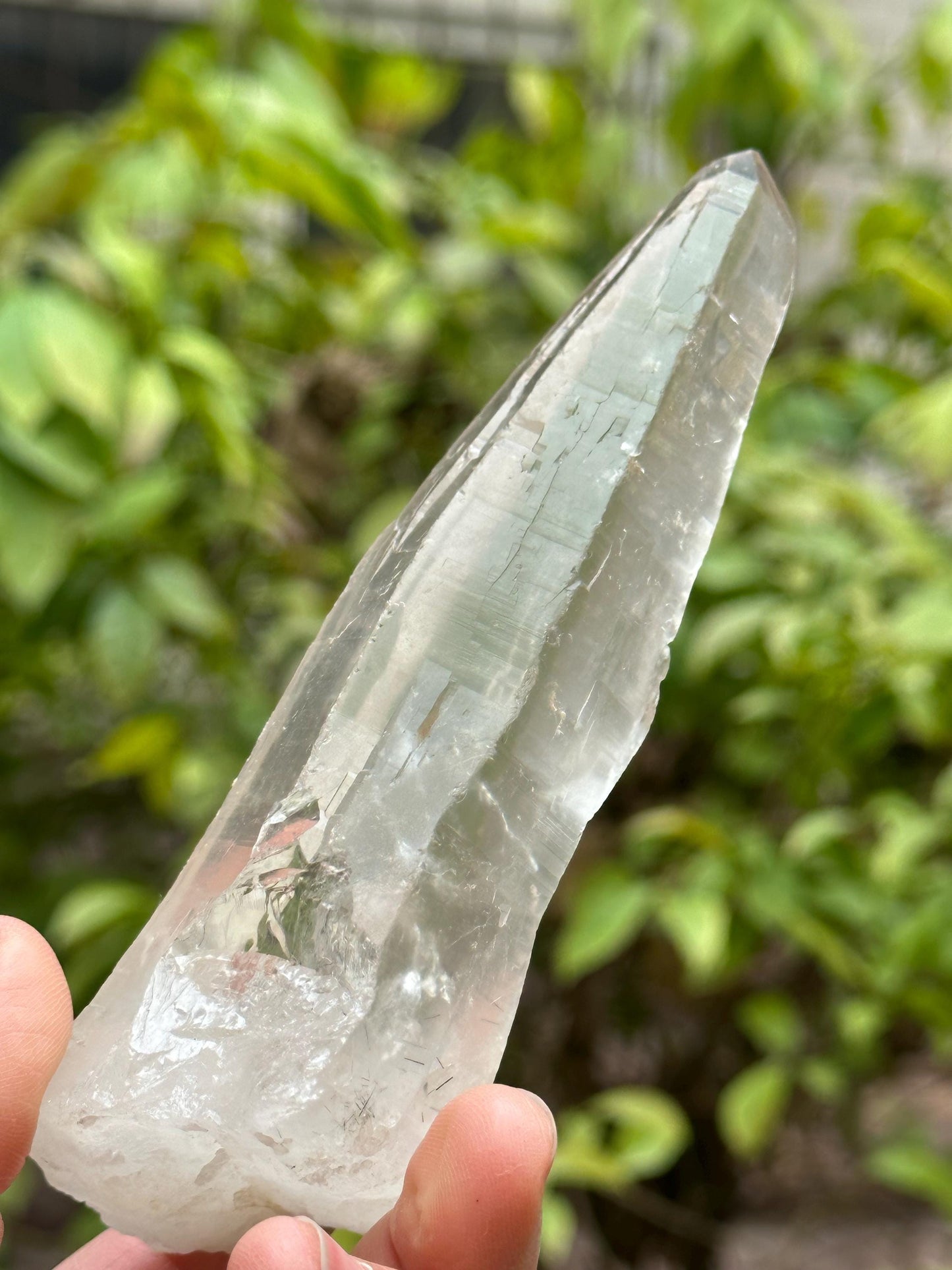 Himalayan Laser Quartz Crystal Wand/Pakistan Energy/Castle Crystal Reiki/Healing/Meditation/Crystal Collection/Generator Crystal -221 g