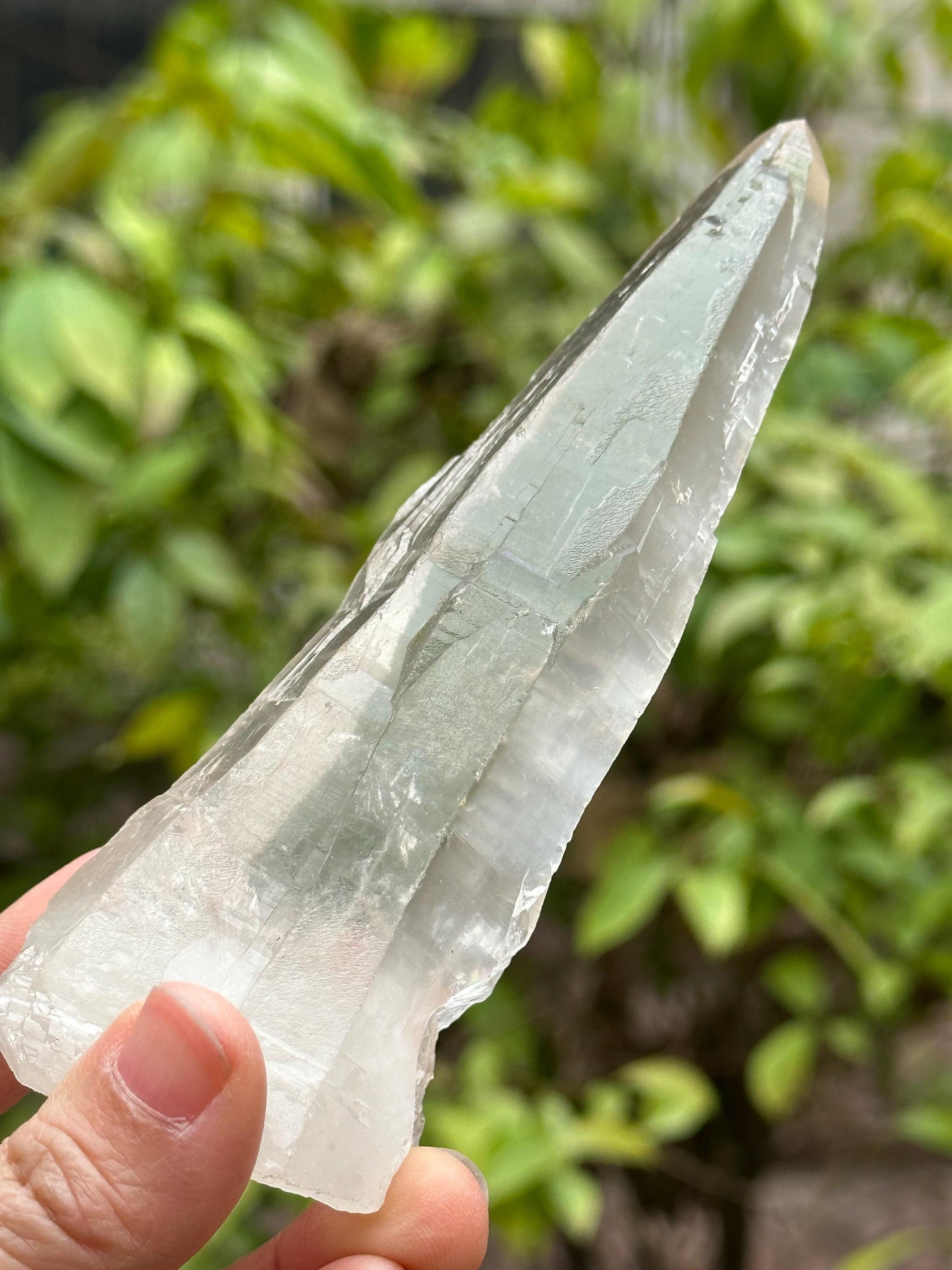 Himalayan Laser Quartz Crystal Wand/Pakistan Energy/Castle Crystal Reiki/Healing/Meditation/Crystal Collection/Generator Crystal -221 g