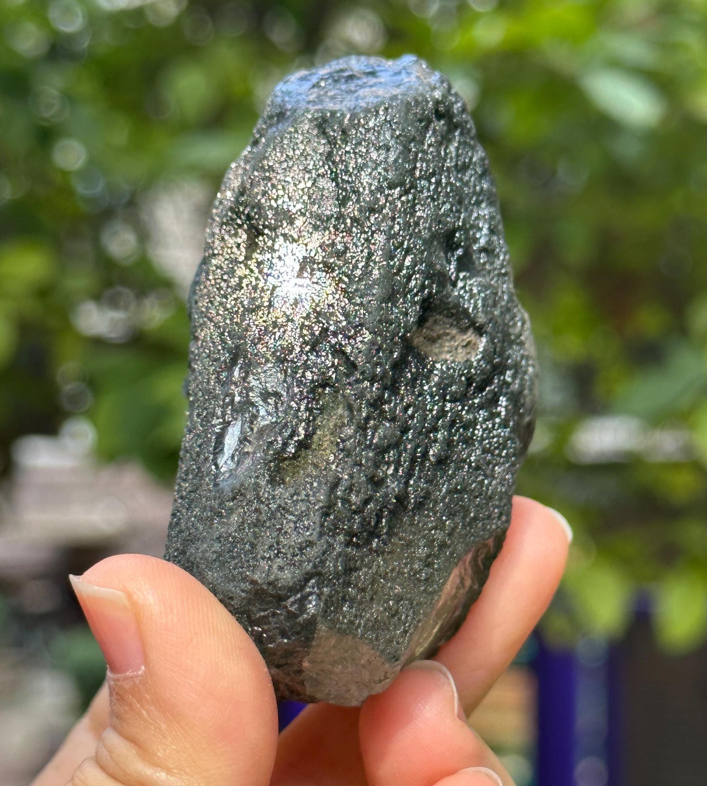 Shining Himalayan Green Phantom Quartz Crystal from Tibet/Chlorite Quartz/Healing Crystal/Energy Quartz/Meditation-158 g