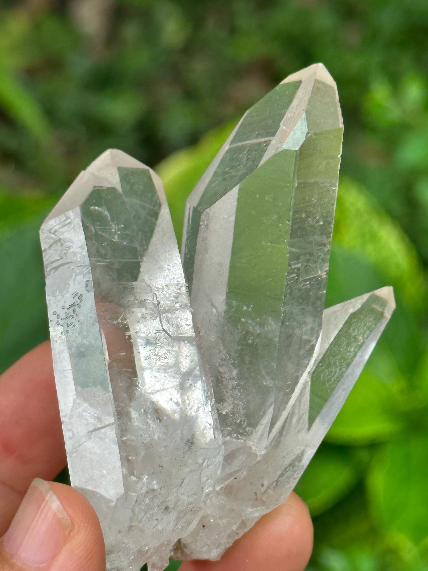 Clear Starbrary Crystal Cluster/Time Links Energy Crystal/ Twins Quartz Crystal/Reiki/Healing Crystal/Meditation-84 g