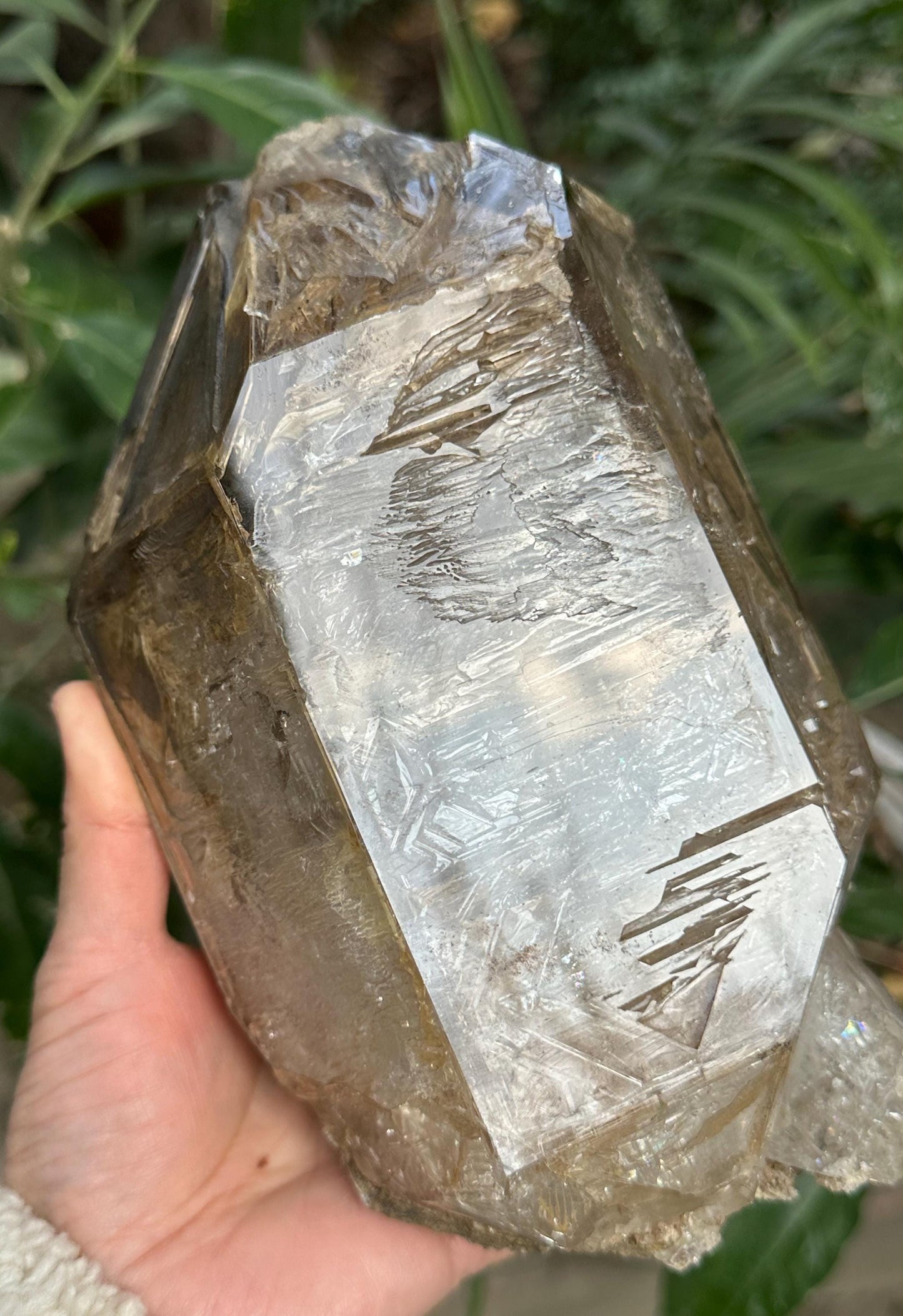 7.25 lbs Rare Himalayan Fenster Skeletal Quartz Double Terminated Crystal Specimen Collection/Super Energy Healing Crystals/Reiki-3266 g