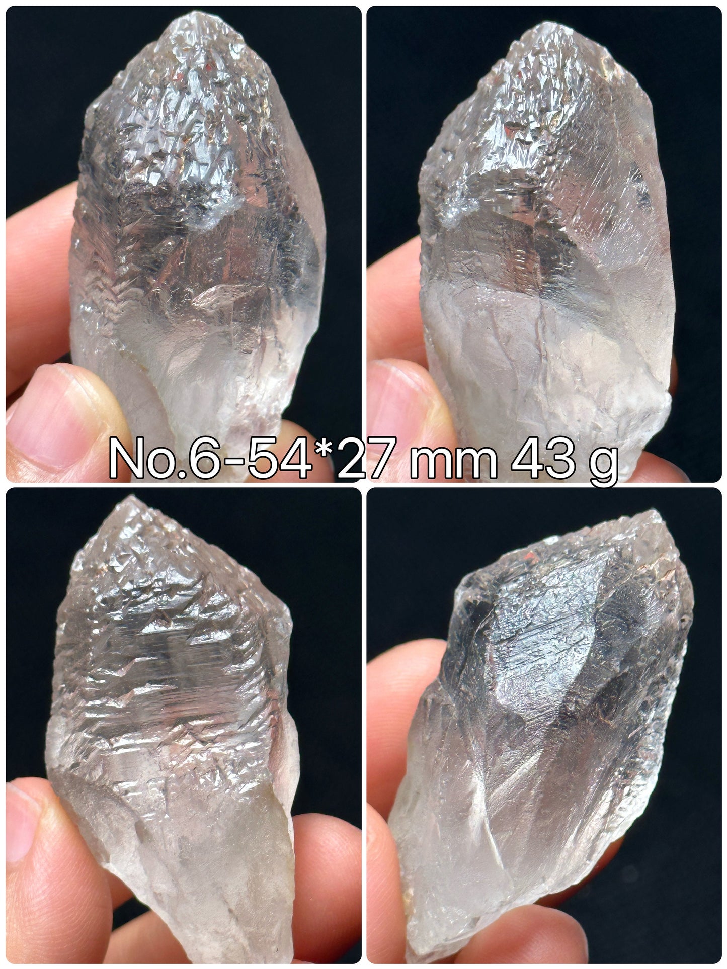 You Pick!Clear Himalayan Nirvana Record-keeper Quartz Crystal Point for Jewelry Making,Natural Crystal Beads--undrilled,Mediation,Zen,Reiki