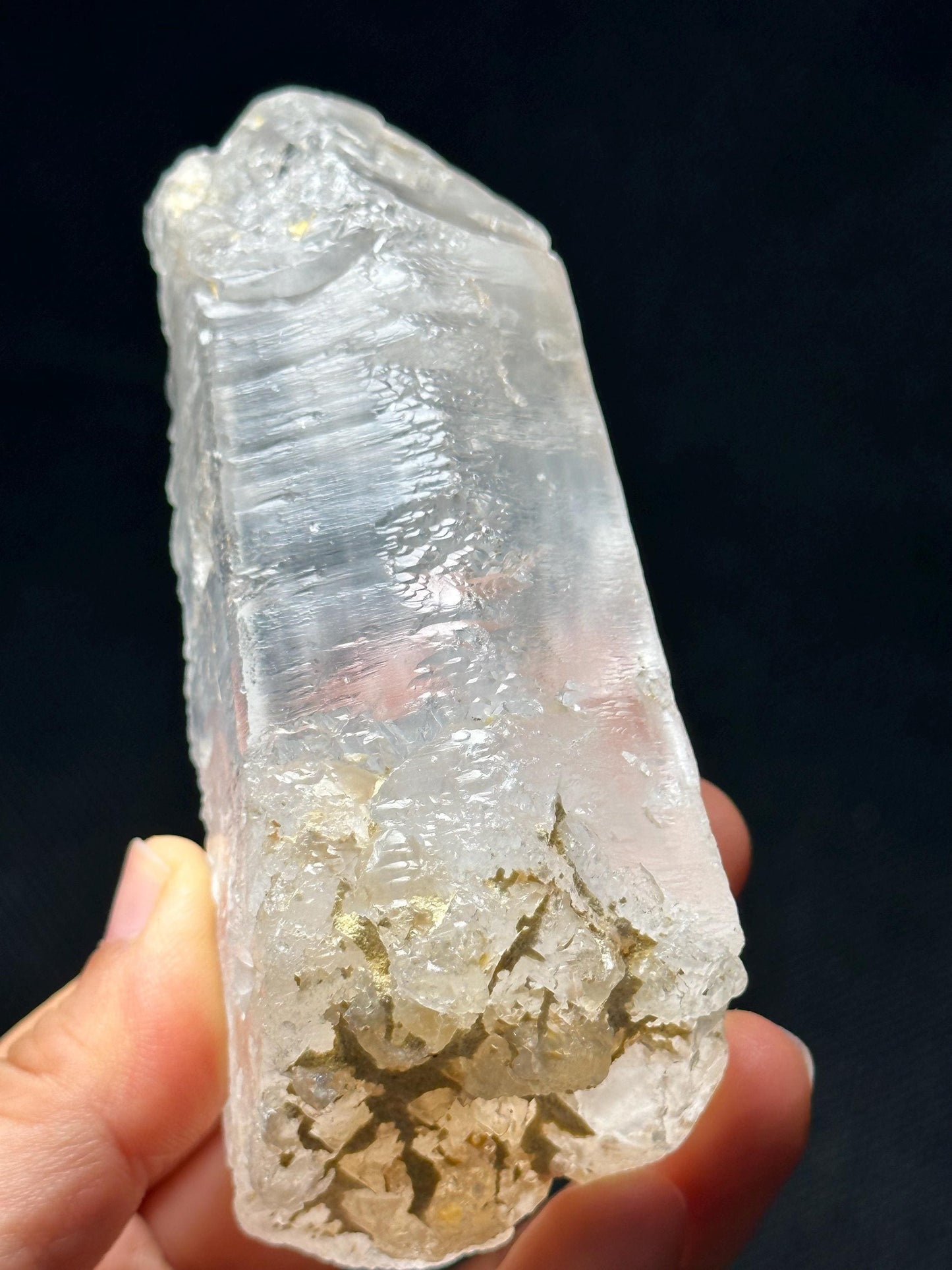 Nirvana Quartz Crystal/Self-healed Crystal/Erosioned Energy Crystal/Etched Key Healing Crystal/Meditation/Healing/Reiki/Zen-258 g