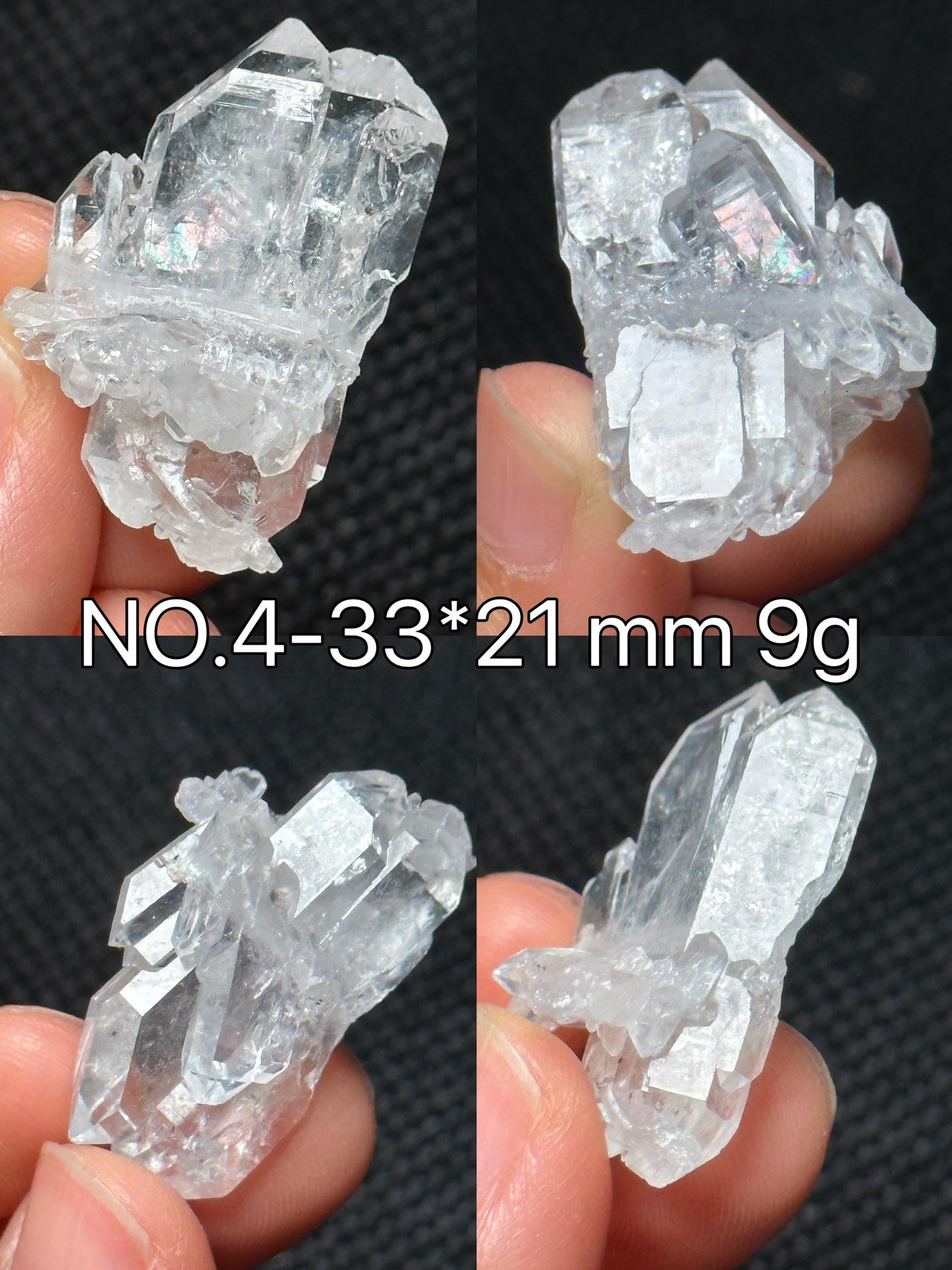 You Pick! Faden Quartz Clear Himalayan Crystal Cluster for Jewelry Making,Natural Energy Crystal Beads-undrilled,Mediation,Zen,Reiki