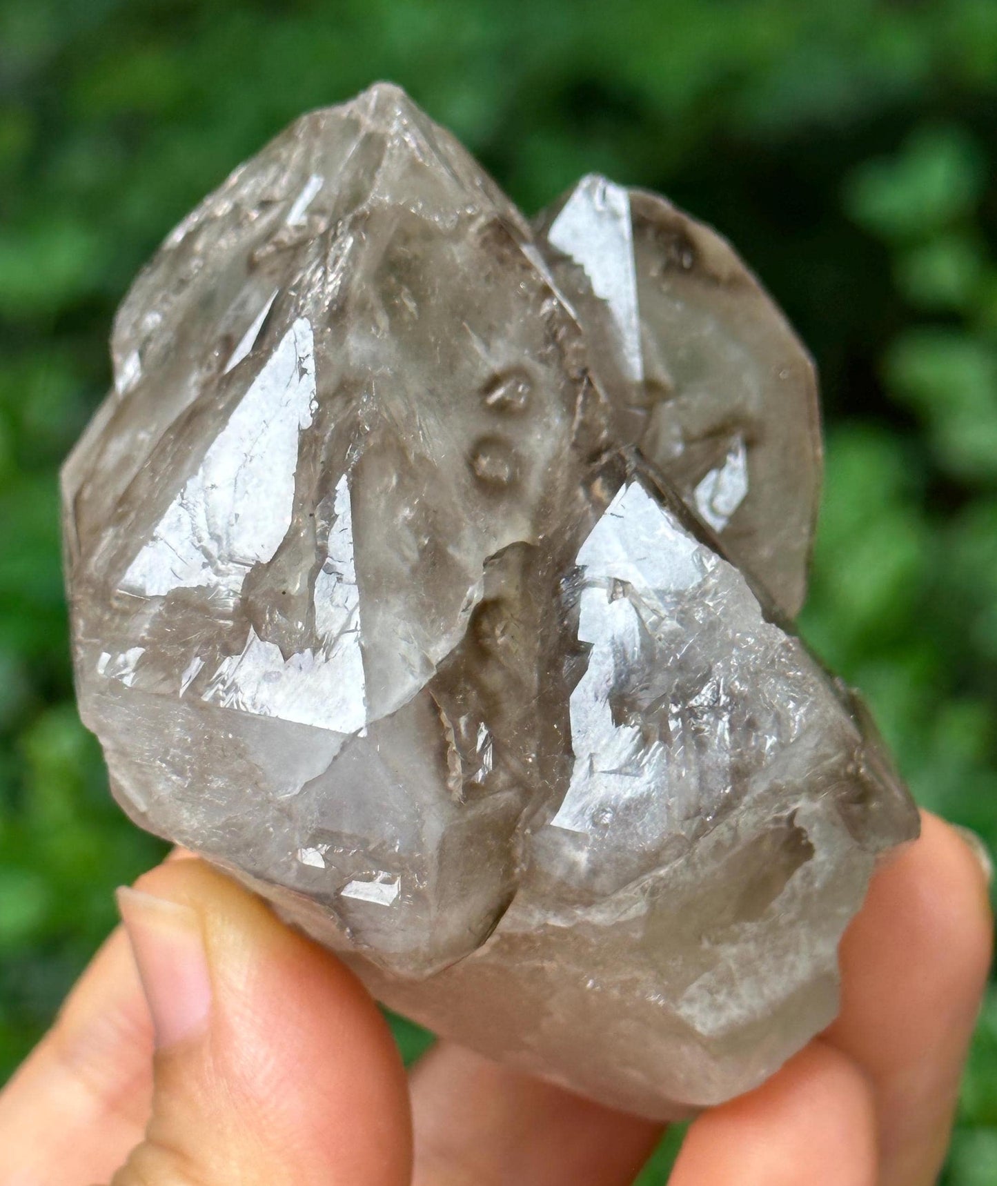 Natural Skeletal Smoky Quartz Crystal/Crystal Specimen/Super Energy Healing Crystals/Reiki-151 g