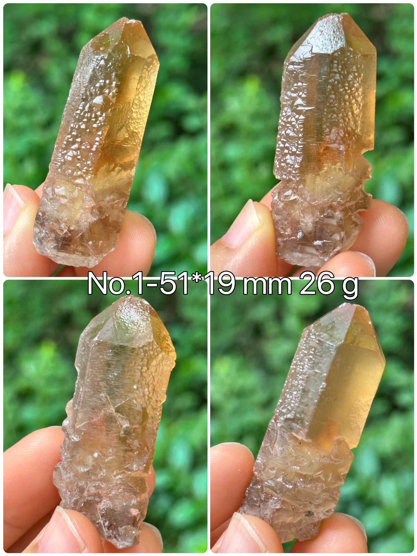 You Pick! Natural Nirvana Citrine Quartz Crystal/Self-healed Crystal/Erosioned Energy Crystal/Dissolution Crystal/Reiki/Healing/Meditation