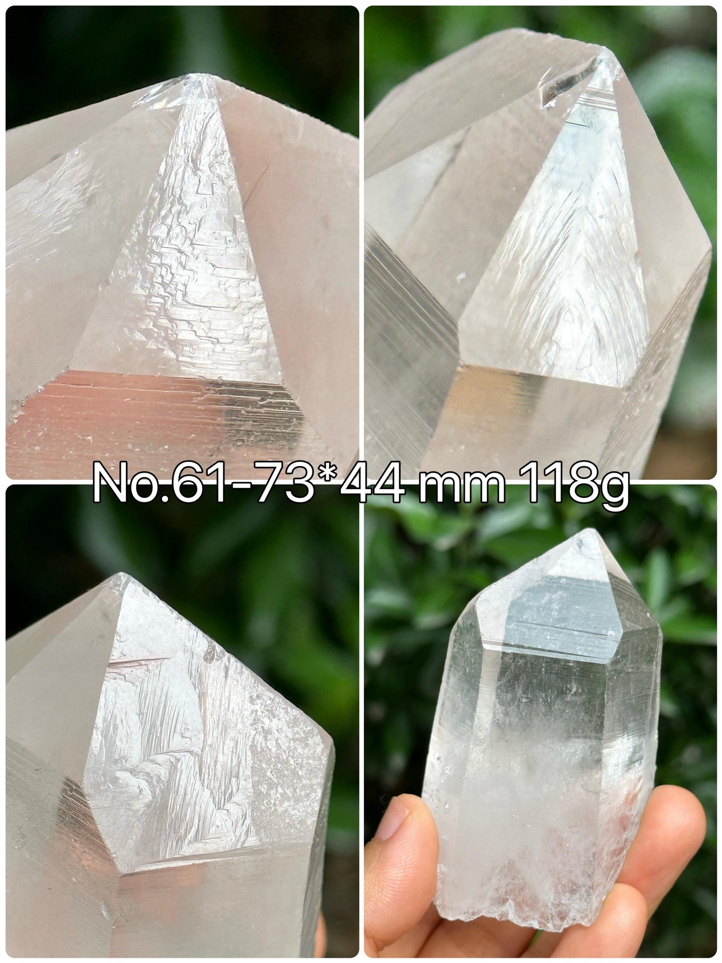 You Pick! Himalayan Record-keeper Quartz Crystal/Triangle Record-keeper Marks Crystal/Energy Crystal/Reiki/Healing Crystal/Meditation