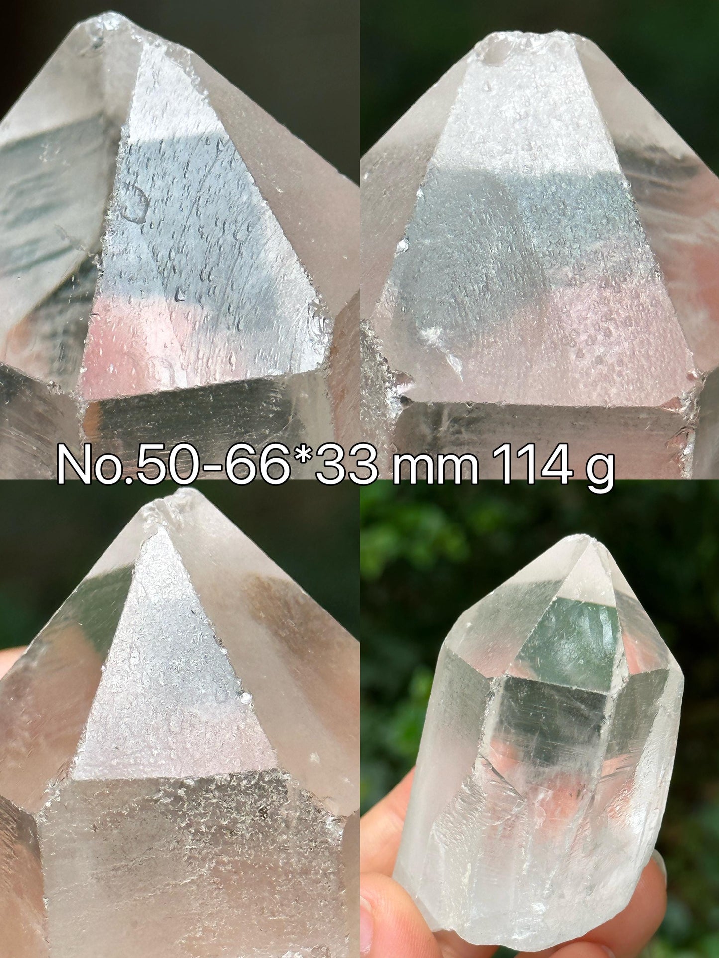 You Pick! Himalayan Record-keeper Quartz Crystal/Triangle Record-keeper Marks Crystal/Energy Crystal/Reiki/Healing Crystal/Meditation