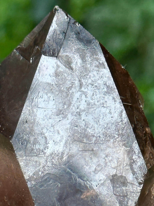 Clear Record-keeper Crystal Smokey Quartz/Rainbow Crystal Point/Energy Crystal/Reiki/Healing Crystal/Meditation-475 g