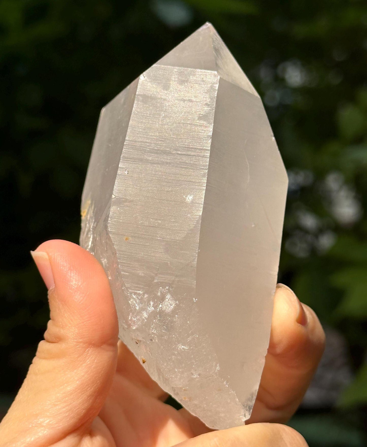 Clear Himalayan Tabular Record-keeper Quartz Twins Crystal Point/Energy Crystal/Reiki/Healing Crystal/Meditation-453 g