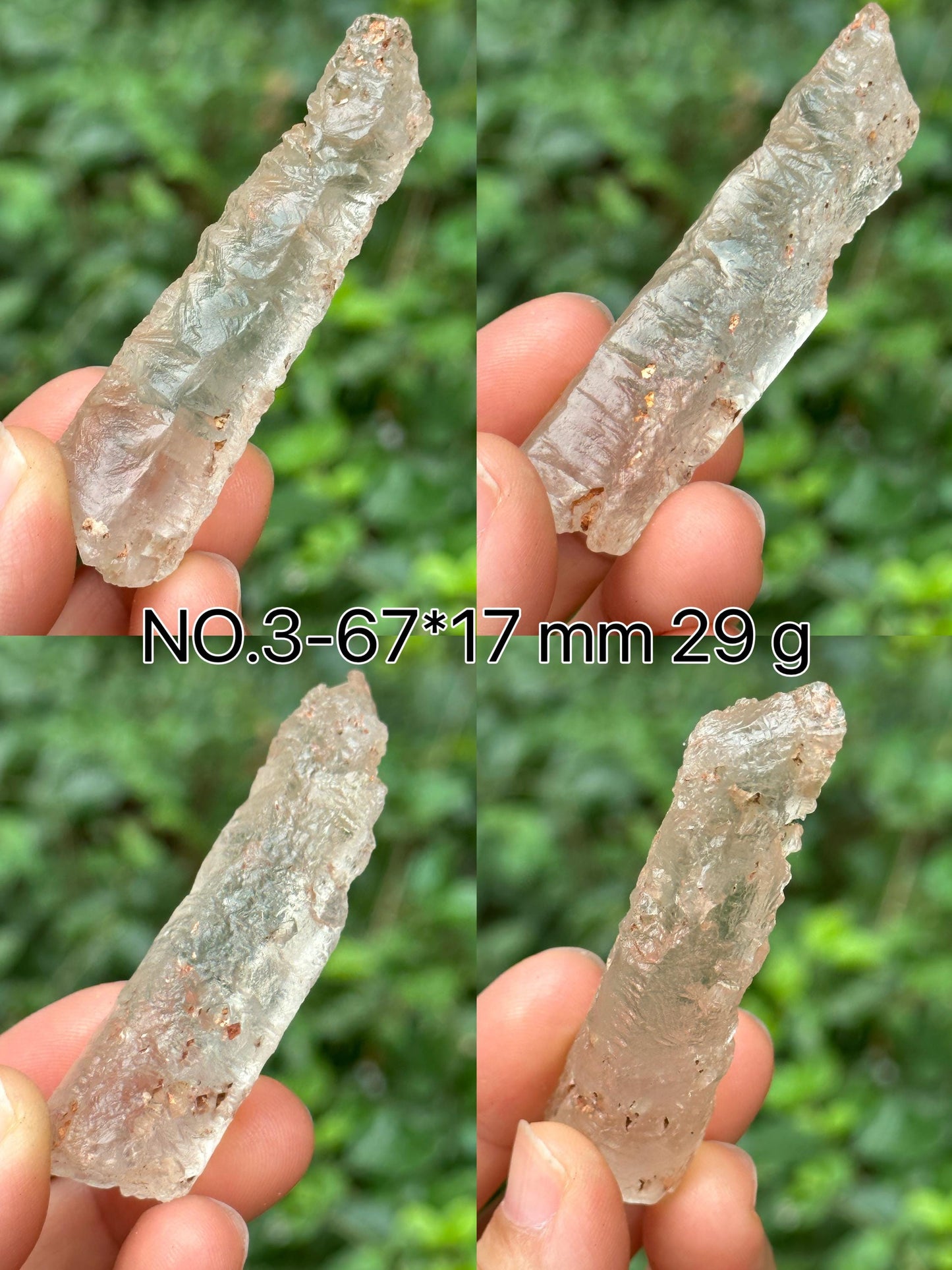 You Pick!Pink Himalayan Nirvana Quartz Crystal/Self-Healed Crystal/Energy Crystal/Reiki/Healing Crystal/Meditation/Quartz Specimen/Palm Size