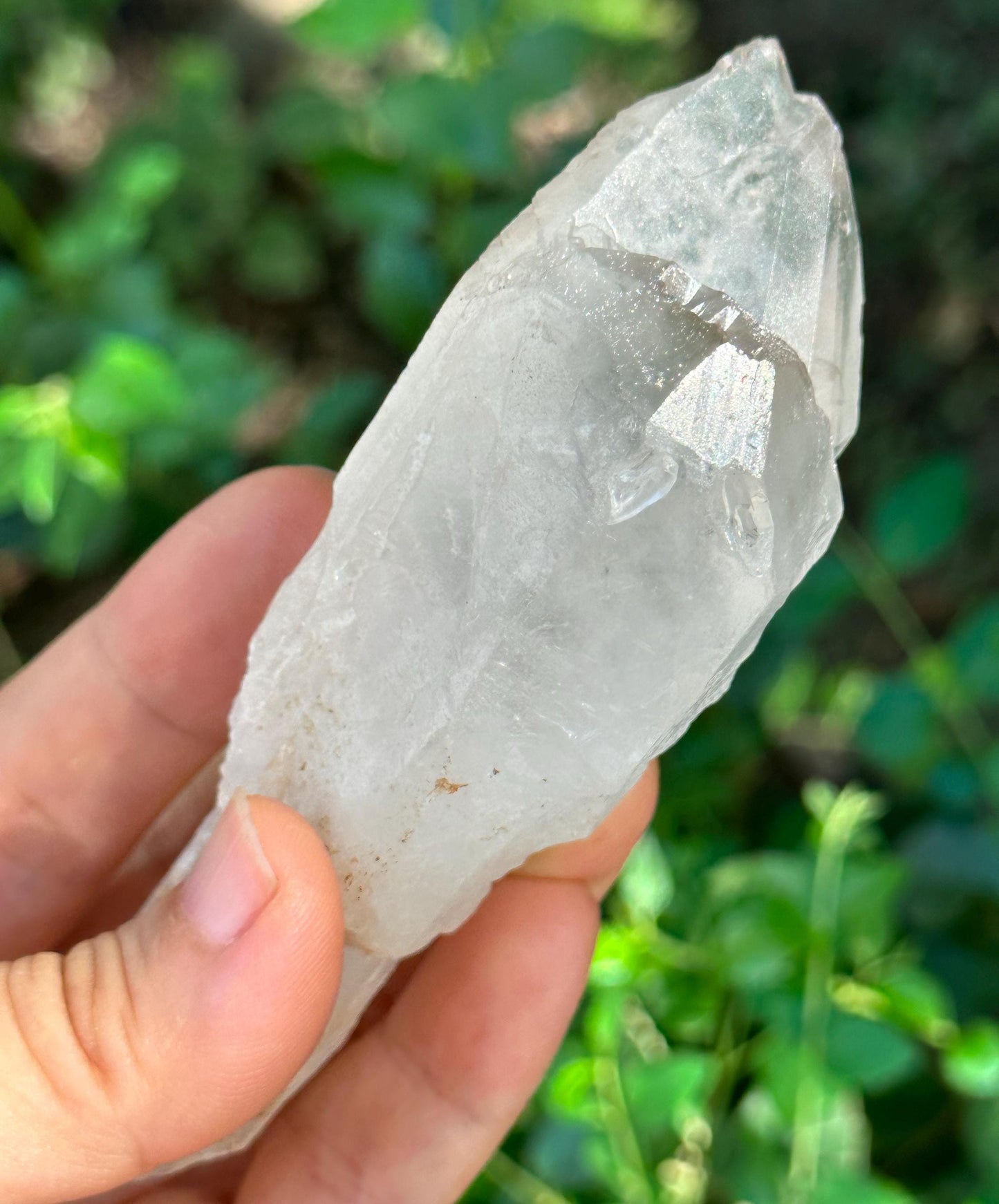 Rare Scepter Twins Clear Quartz Crystal/Energy Quartz/Meditation/Healing Crystal/Crystal Wand-141 g