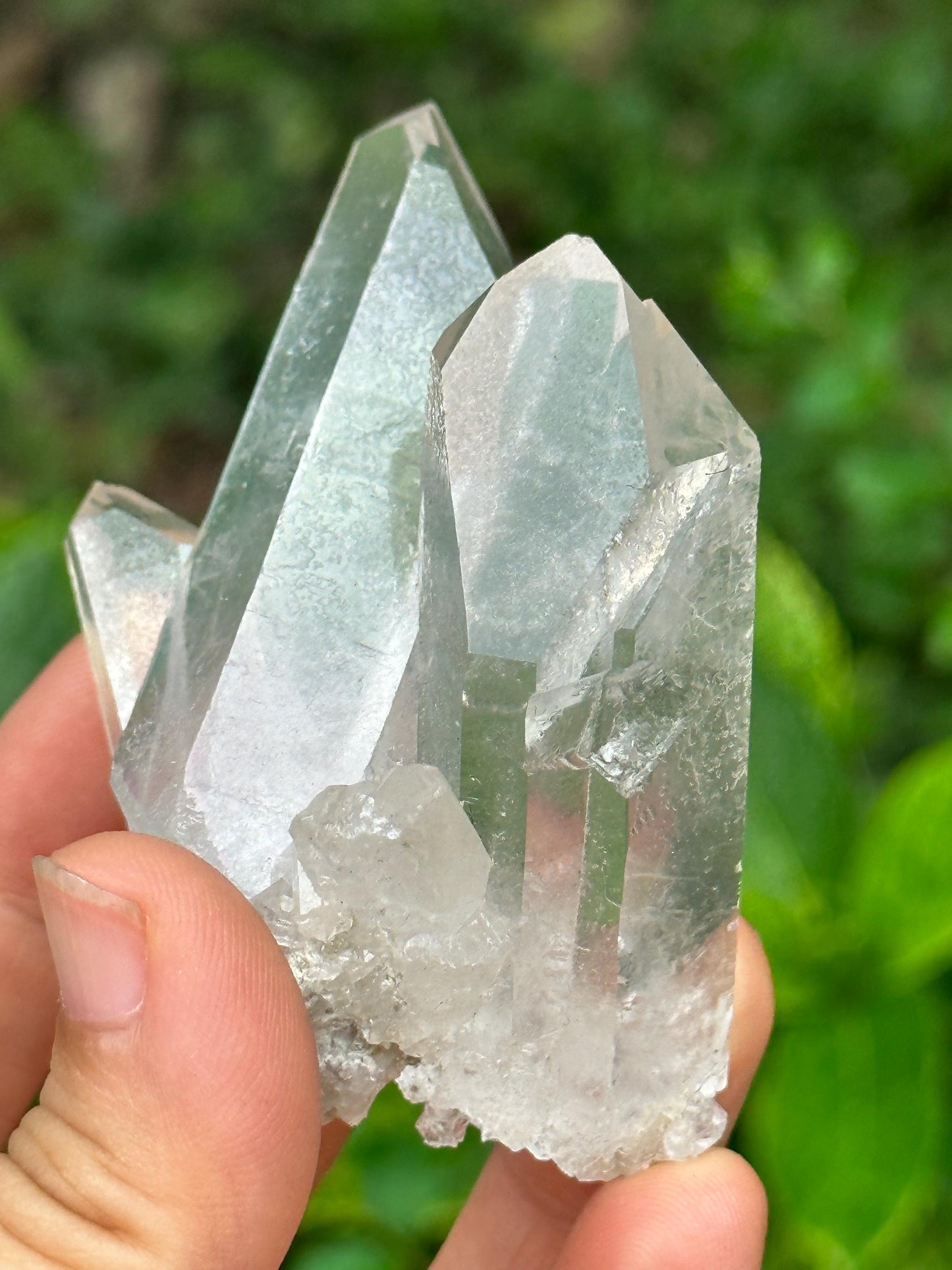 Clear Starbrary Crystal Cluster/Time Links Energy Crystal/ Twins Quartz Crystal/Reiki/Healing Crystal/Meditation-84 g