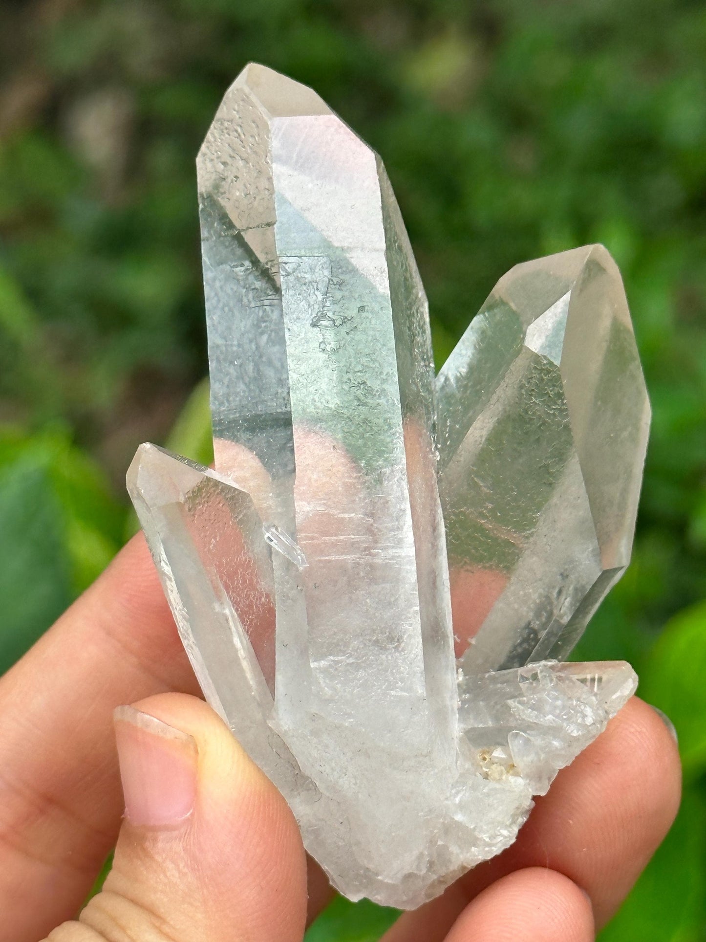 Clear Starbrary Crystal Cluster/Time Links Energy Crystal/ Twins Quartz Crystal/Reiki/Healing Crystal/Meditation-84 g