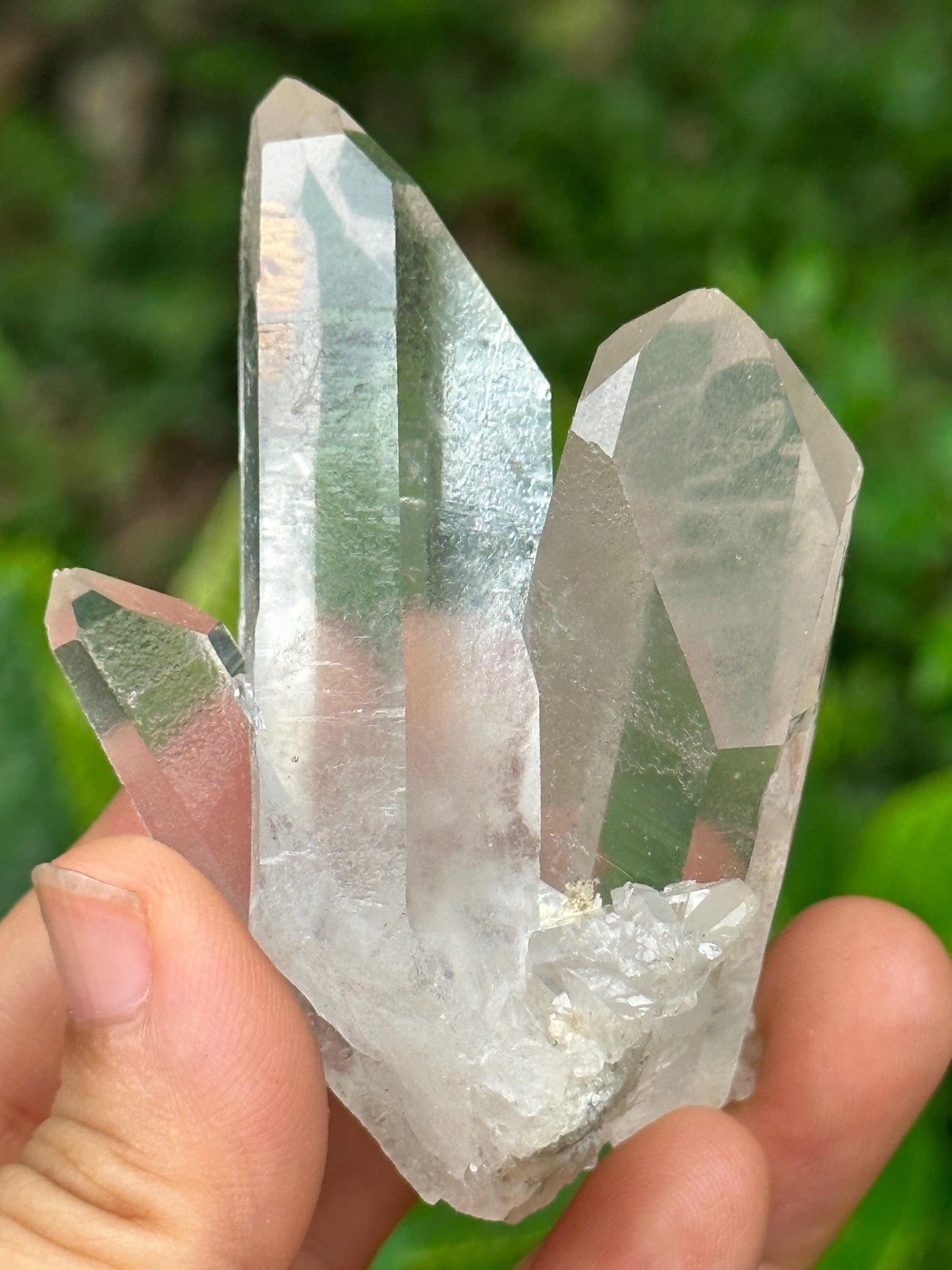 Clear Starbrary Crystal Cluster/Time Links Energy Crystal/ Twins Quartz Crystal/Reiki/Healing Crystal/Meditation-84 g