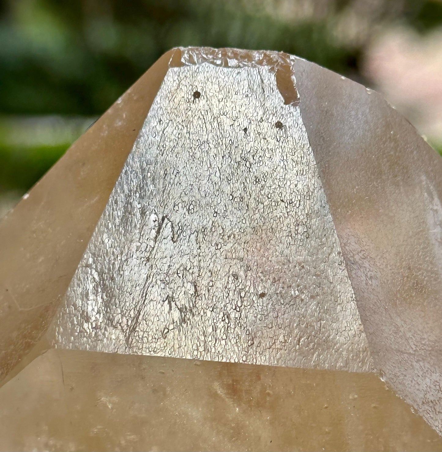 1.8 lbs Natural Citrine Record-keeper Tantric Twins Quartz Crystal Point/Soulmate Crystal/Energy Crystal/Reiki/Healing/Meditation-800 g