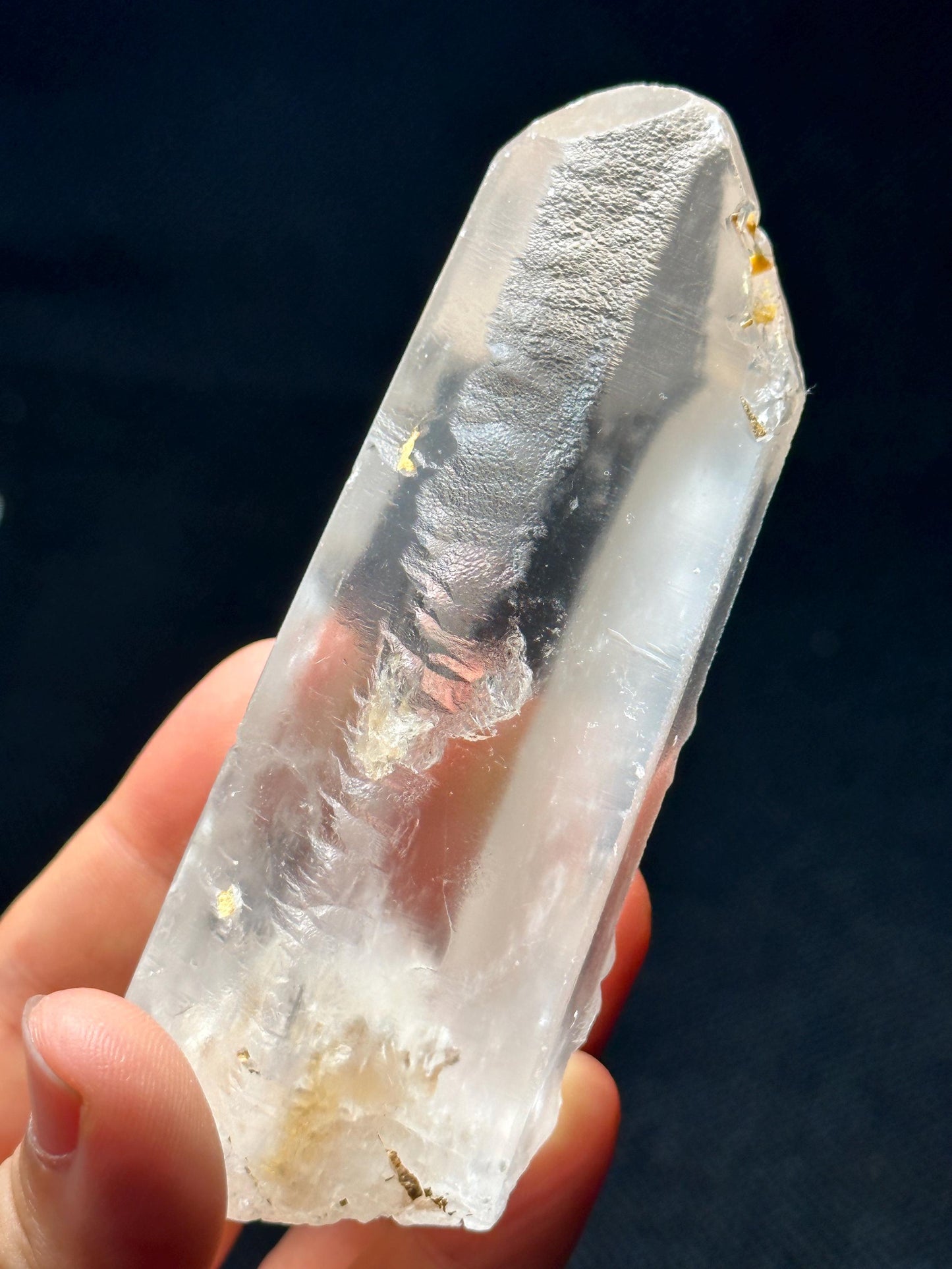 Clear Nirvana Quartz Crystal/Self-healed Crystal/Erosioned Energy Crystal/Etched Healing Crystal/Meditation/Healing/Reiki/Zen-179 g