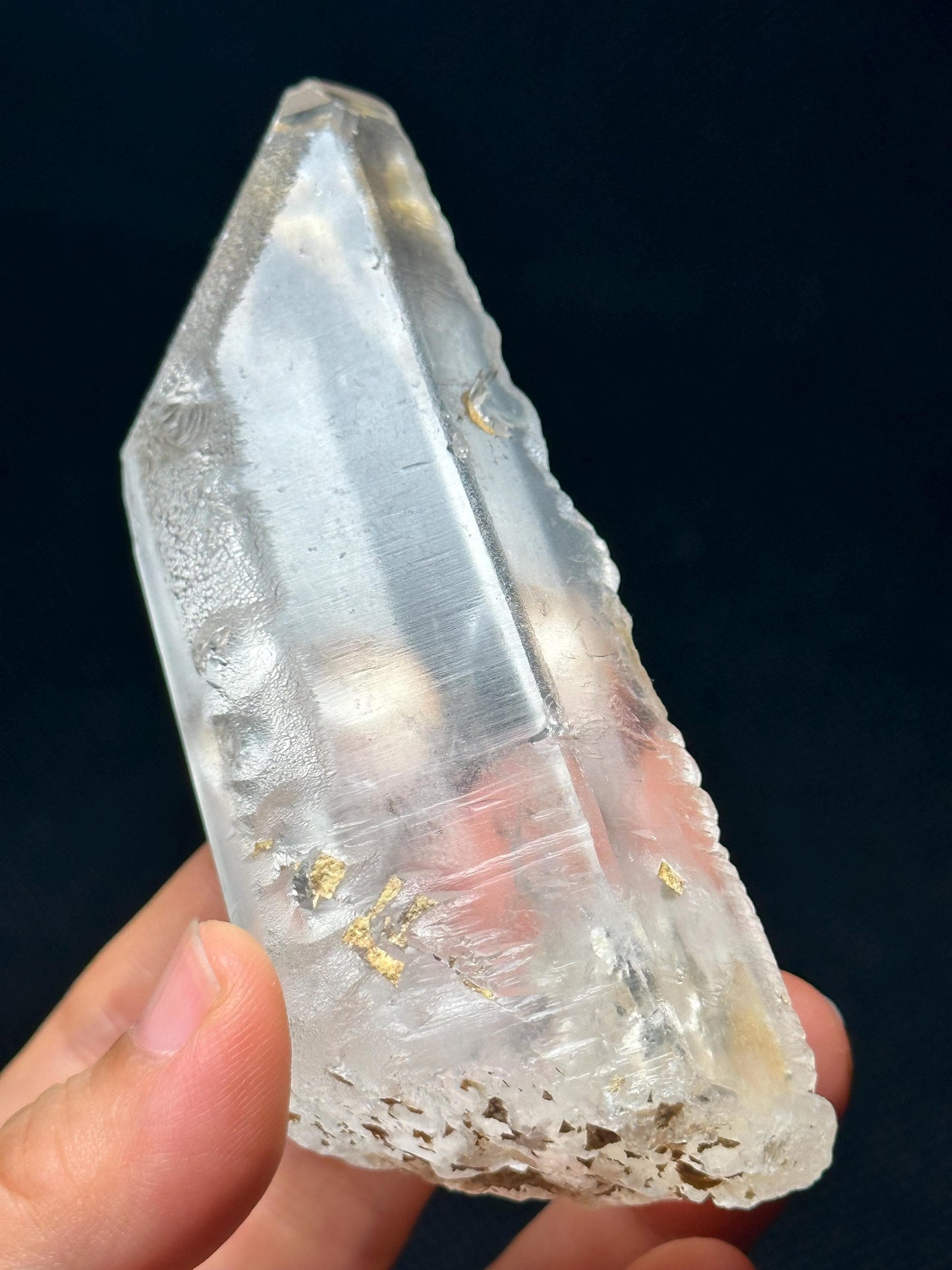 Clear Nirvana Quartz Crystal/Self-healed Crystal/Erosioned Energy Crystal/Etched Healing Crystal/Meditation/Healing/Reiki/Zen-179 g